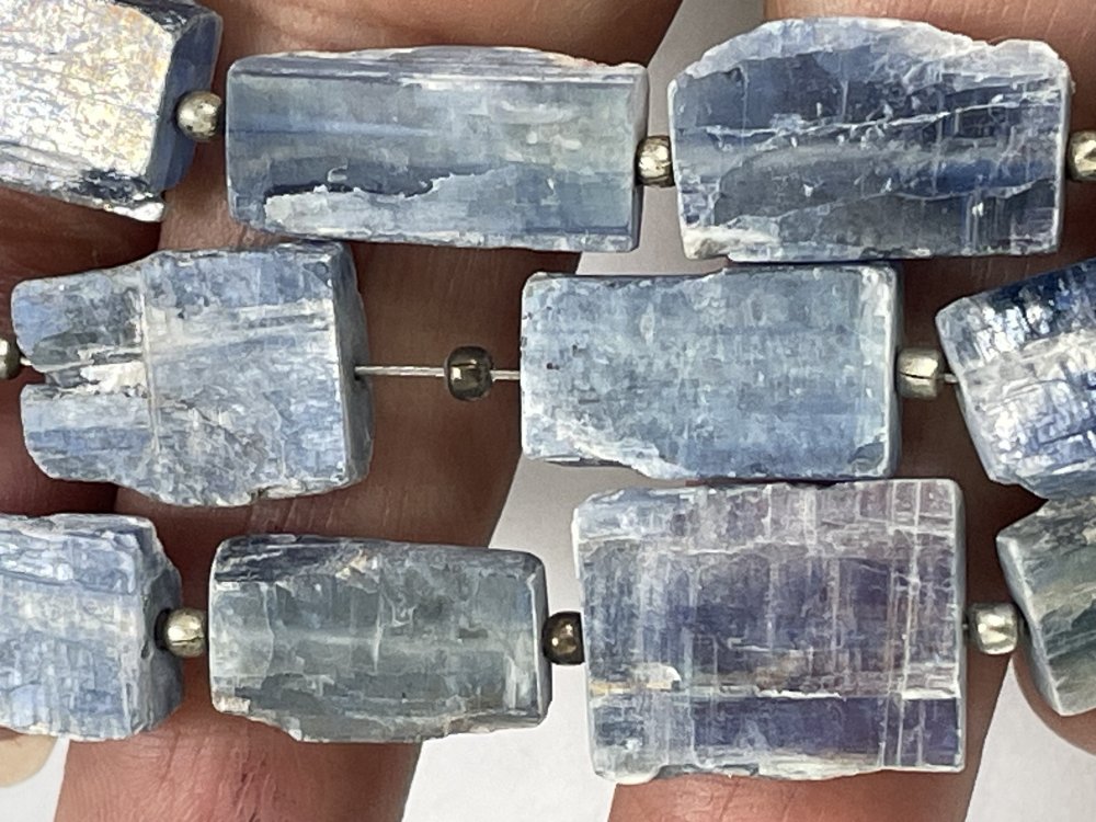 Blue Kyanite Slice Smooth