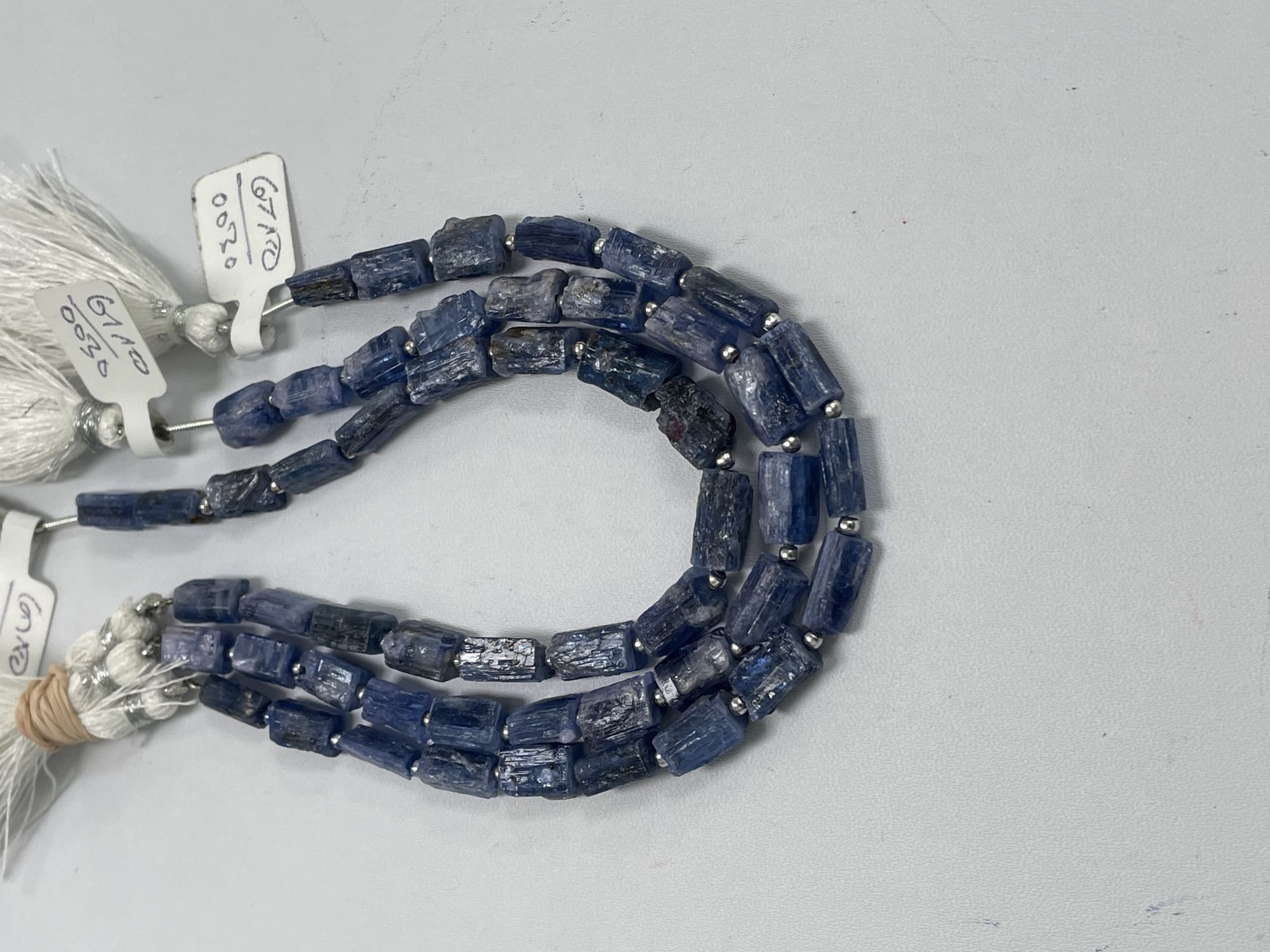 Blue Kyanite Tube Nugget Rough Cut