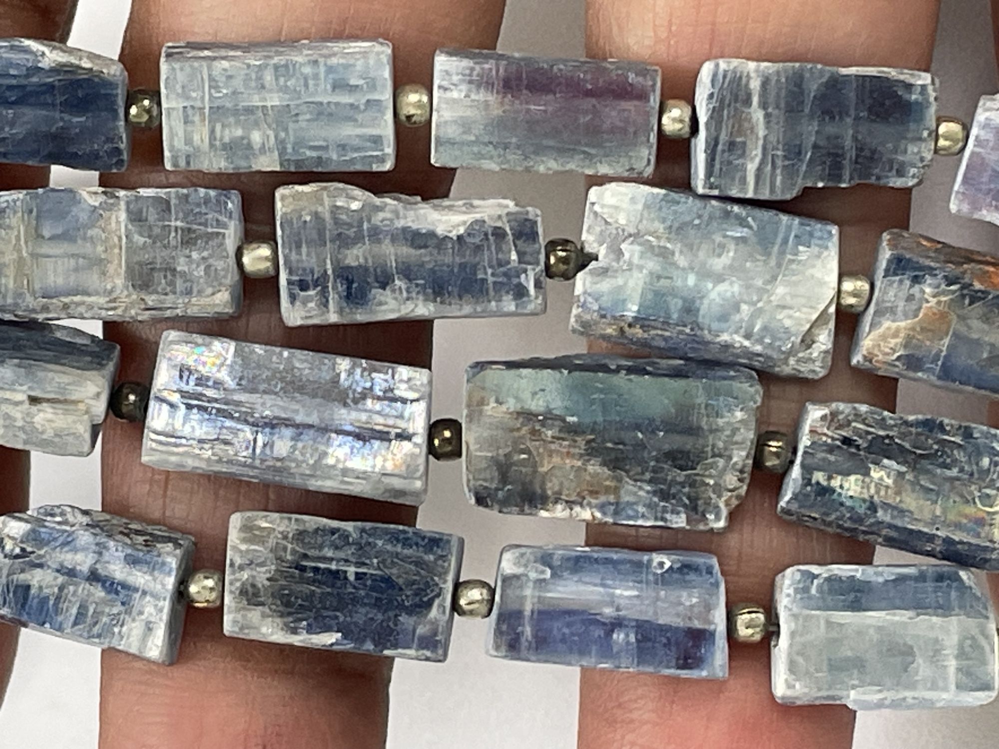 Blue Kyanite Slice Smooth