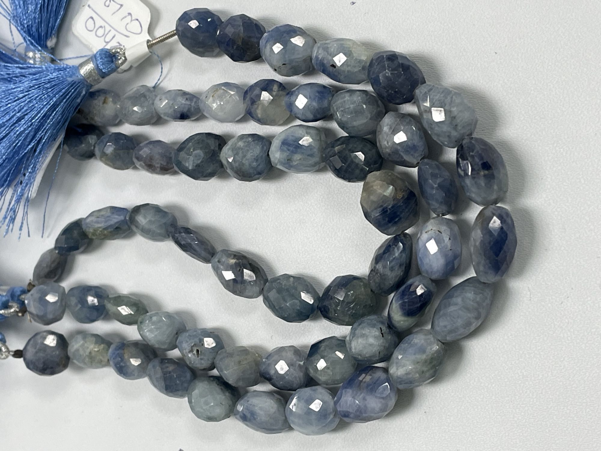 Blue Sapphire Nugget Faceted