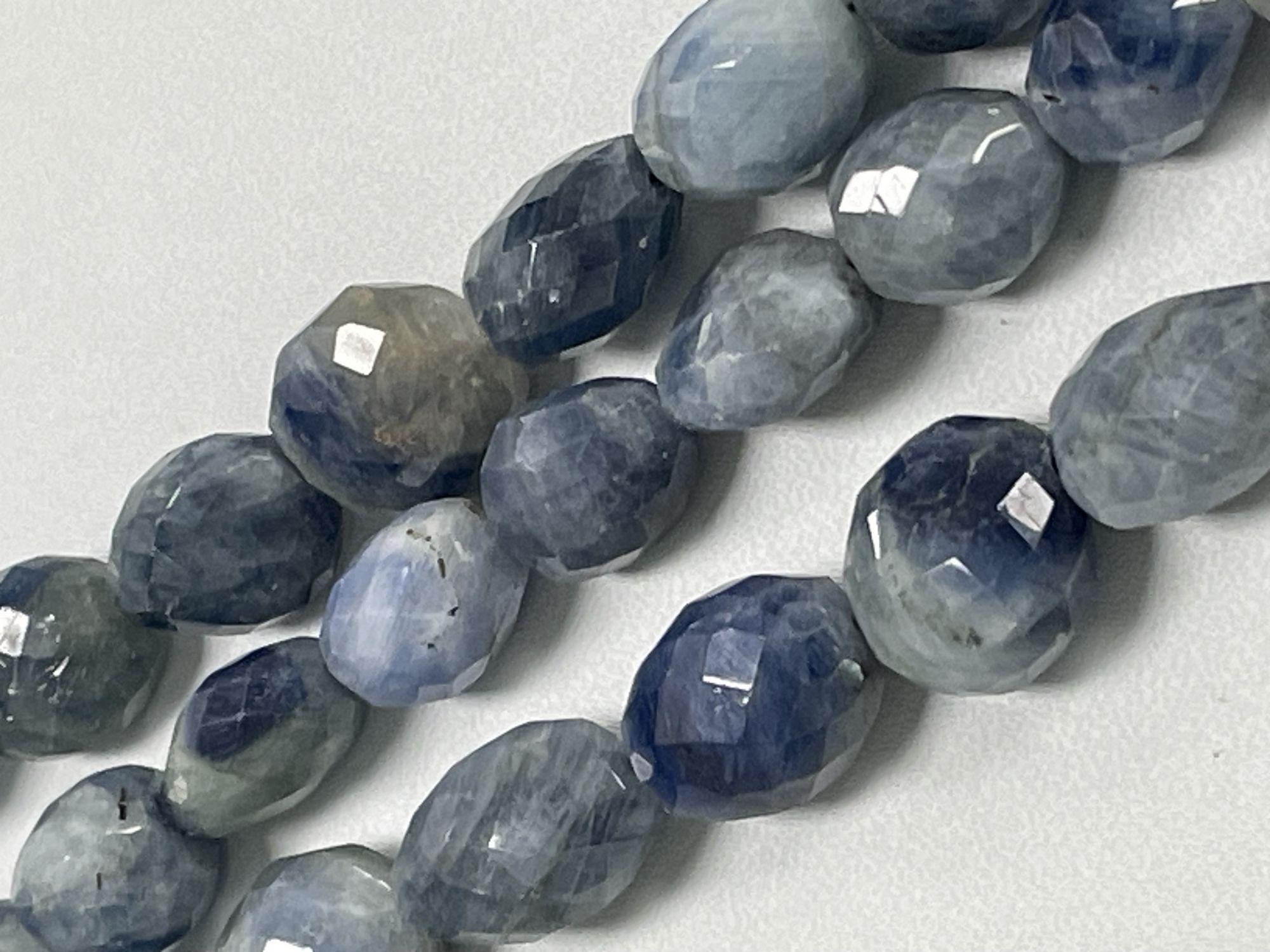 Blue Sapphire Nugget Faceted