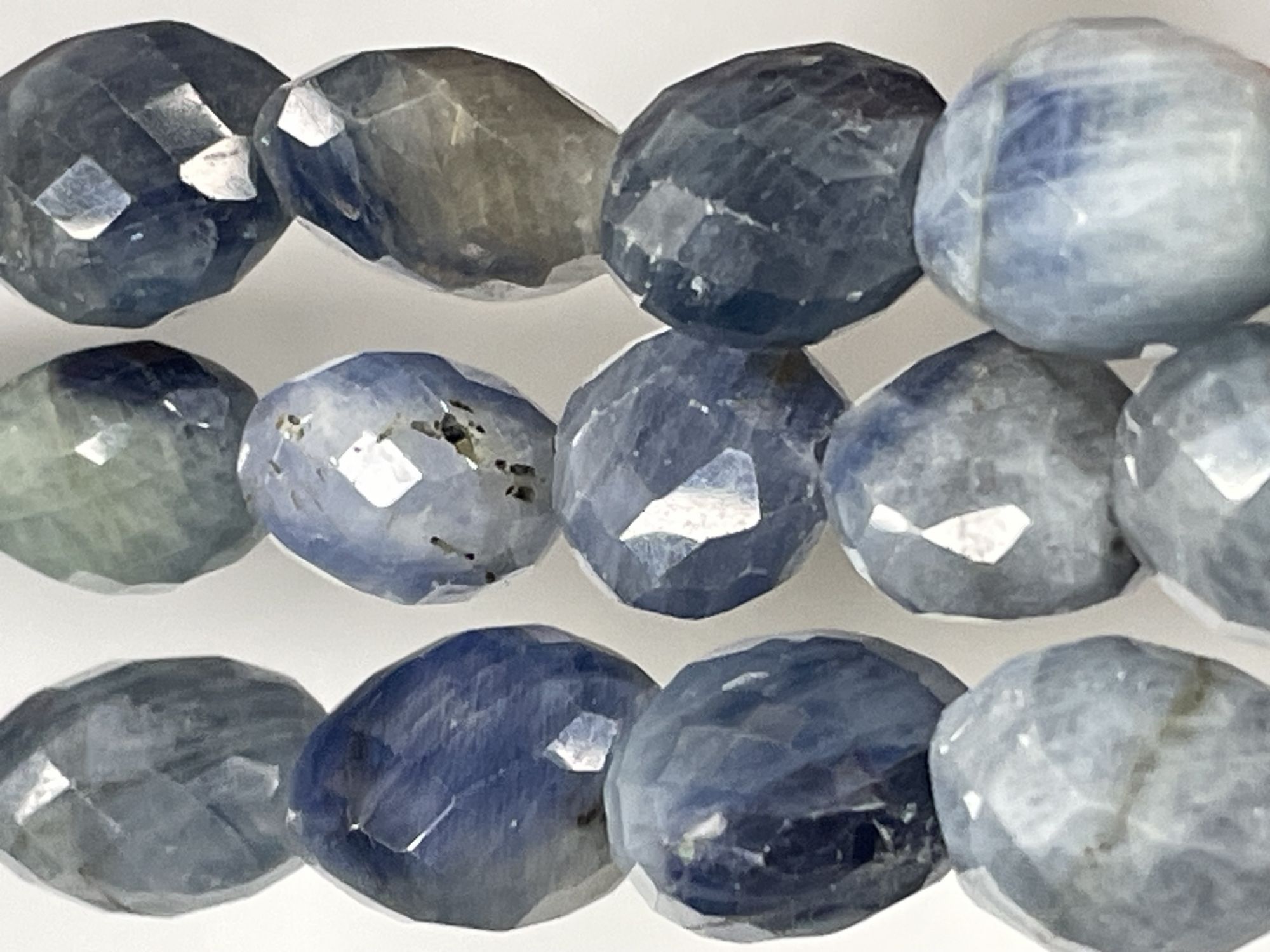 Blue Sapphire Nugget Faceted