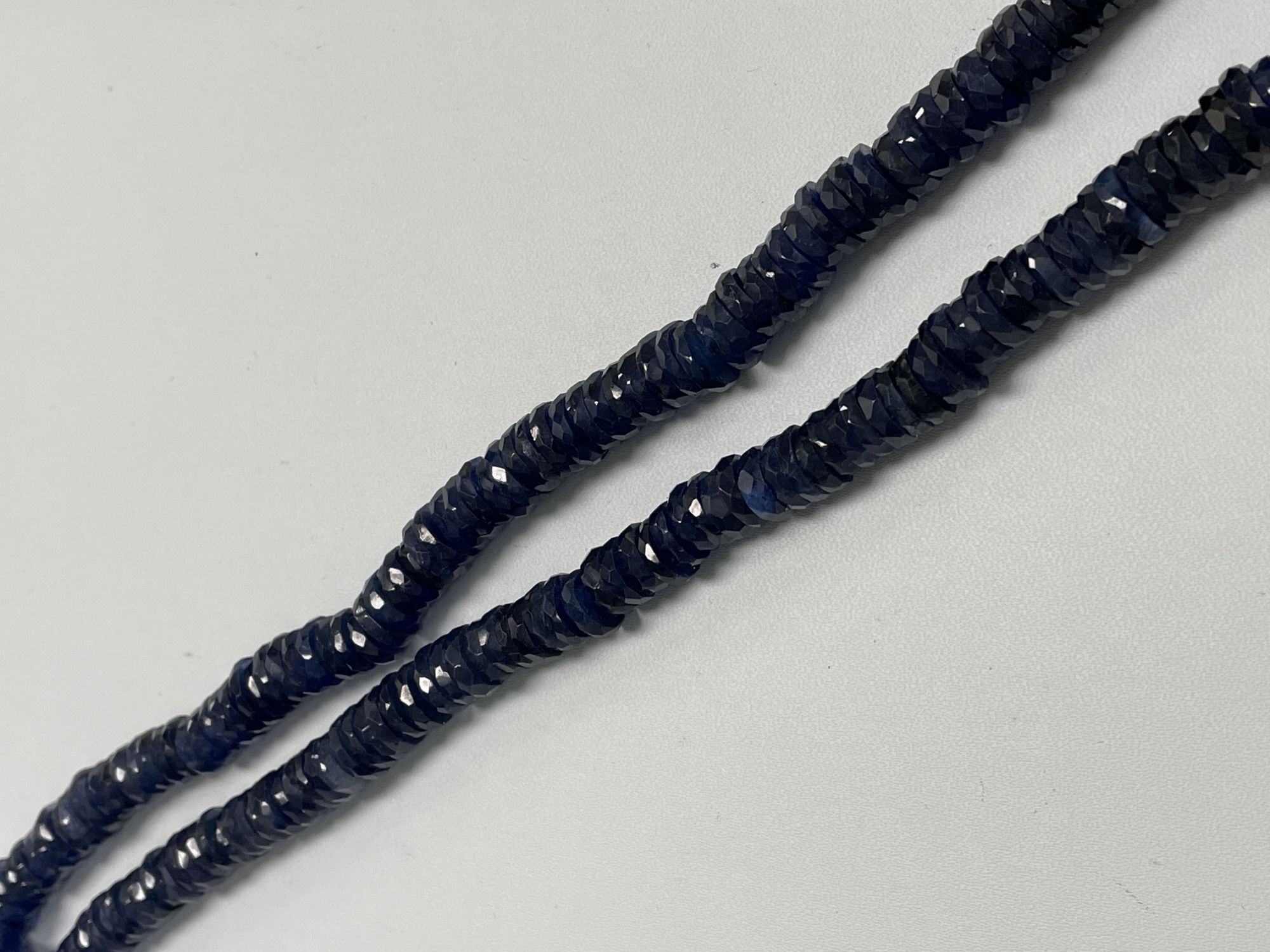 Blue Sapphire Tire Faceted