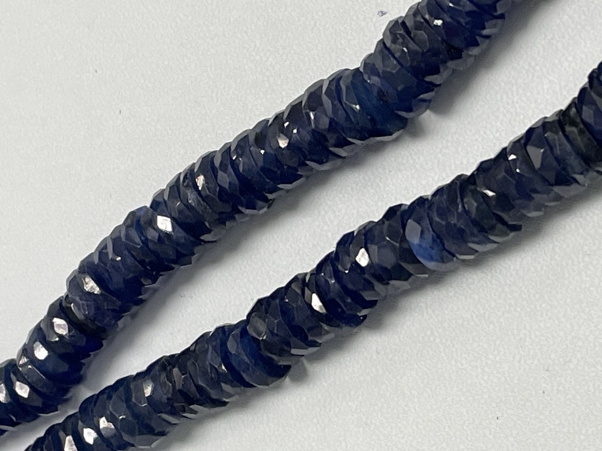Blue Sapphire Tire Faceted