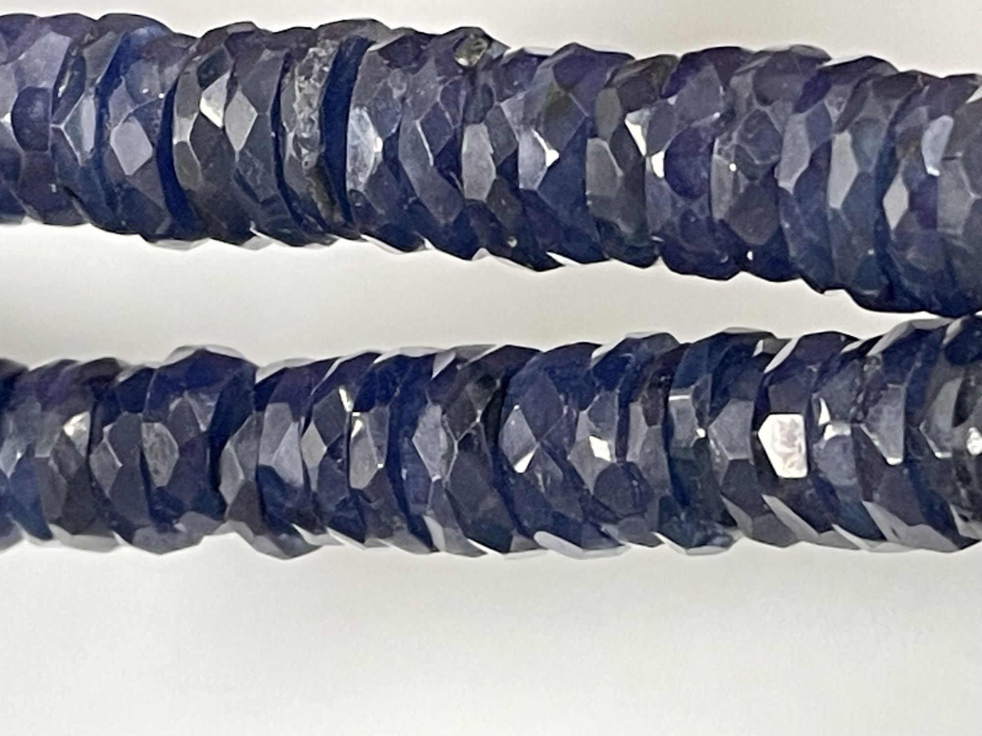 Blue Sapphire Tire Faceted