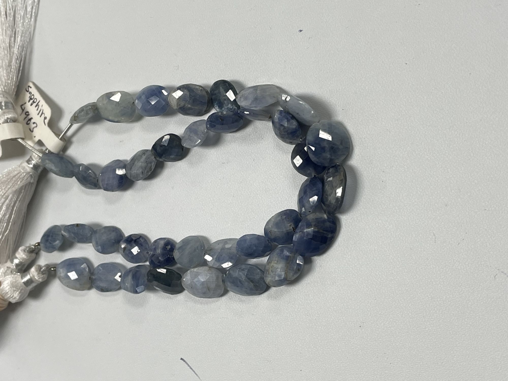 Blue Sapphire Nugget Faceted