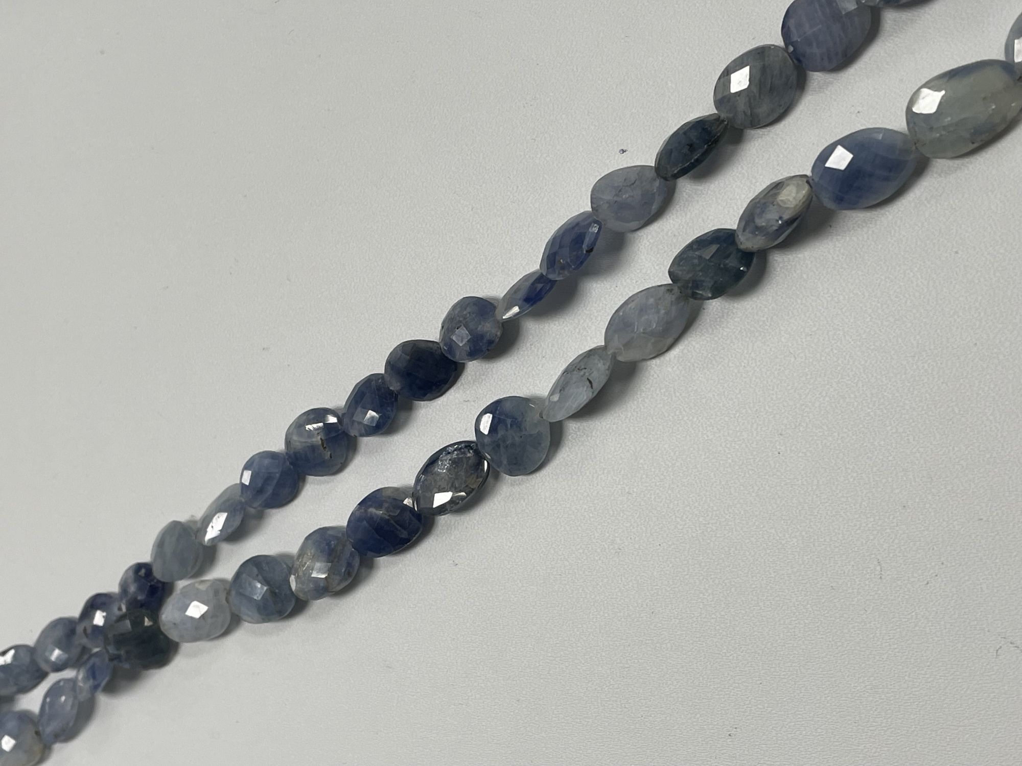 Blue Sapphire Nugget Faceted