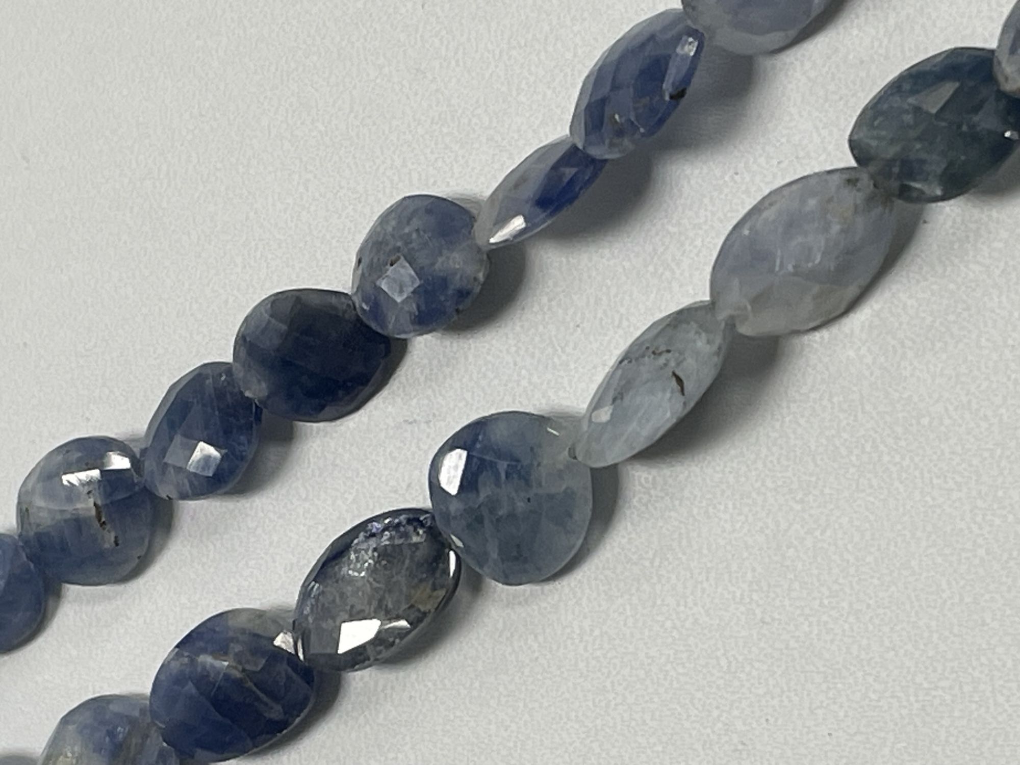 Blue Sapphire Nugget Faceted