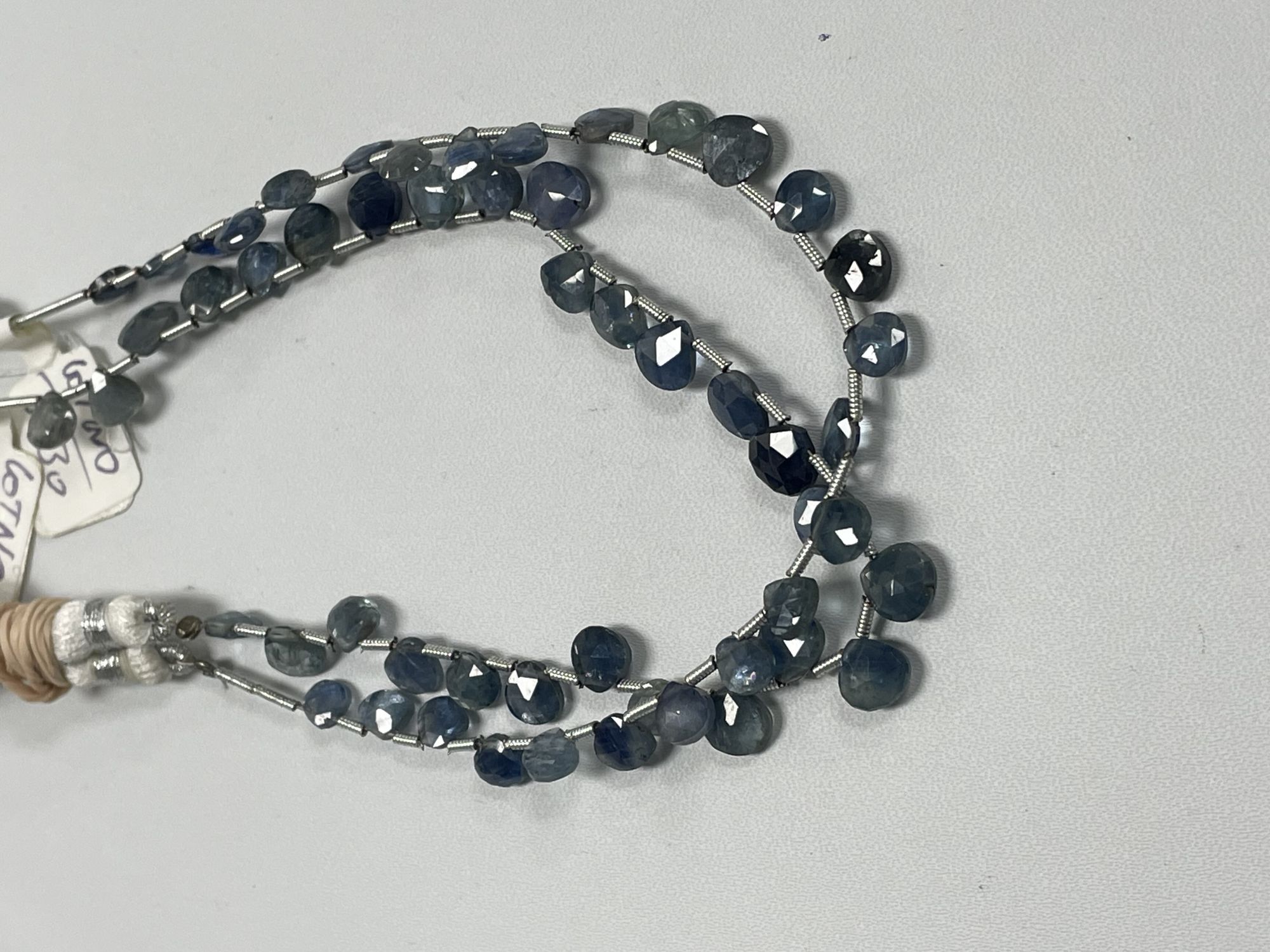 Blue Sapphire Heart Faceted