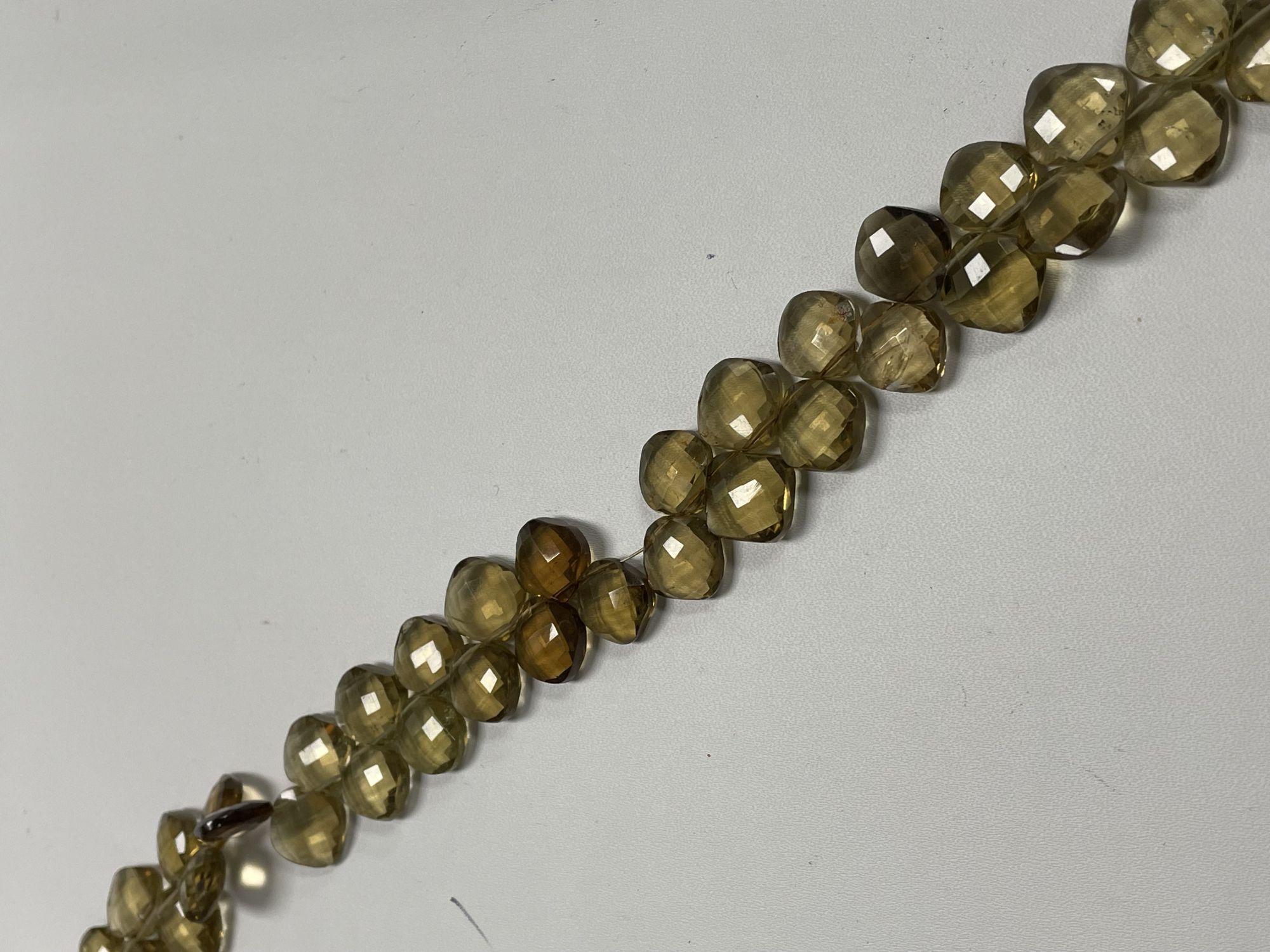 Beer Whiskey Quartz Cushion Faceted