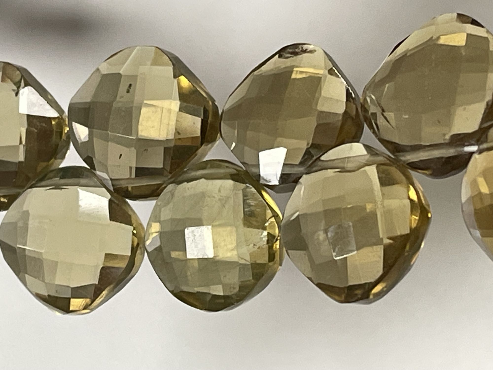 Beer Whiskey Quartz Cushion Faceted