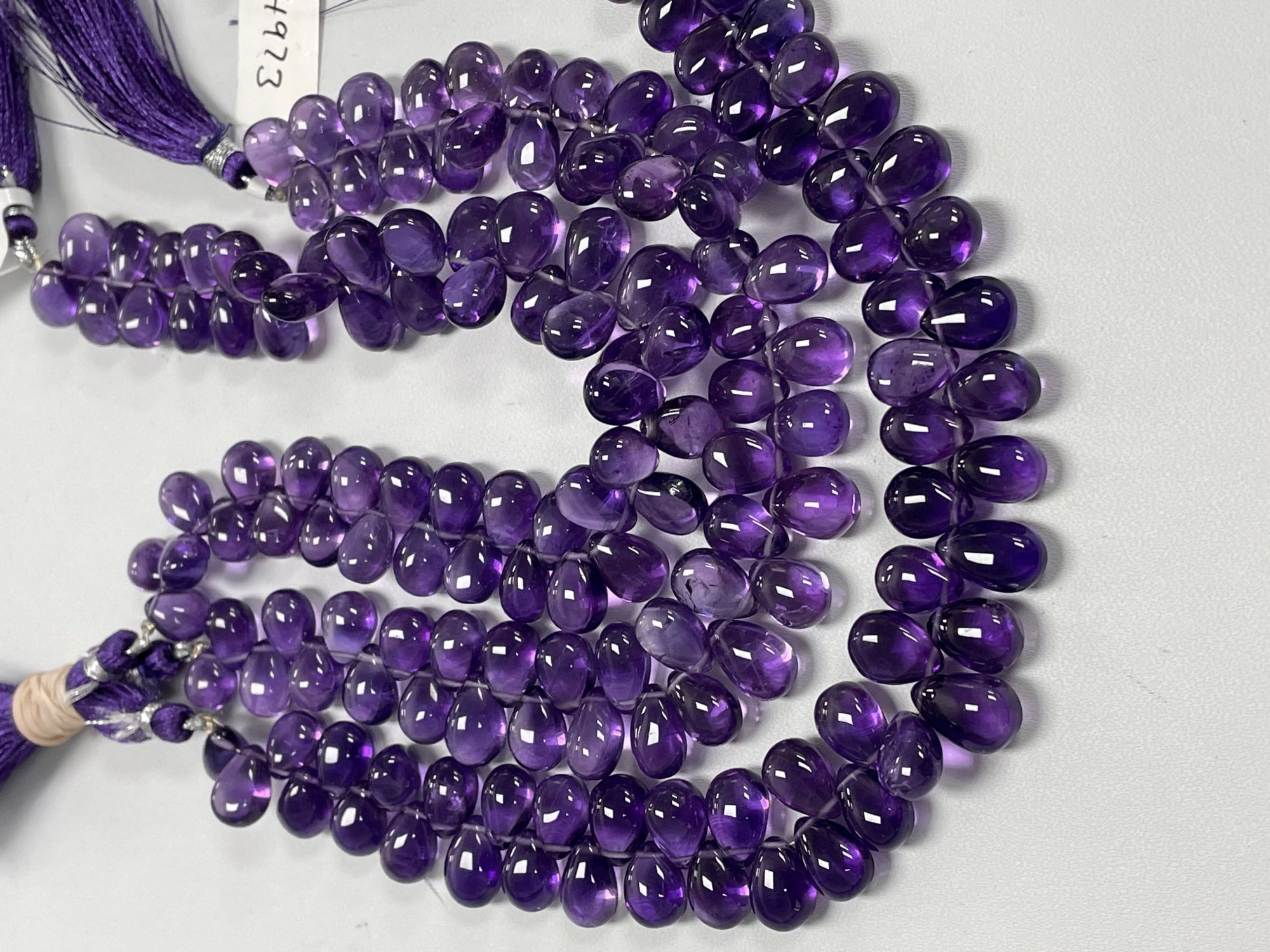 Purple Amethyst Pear Smooth