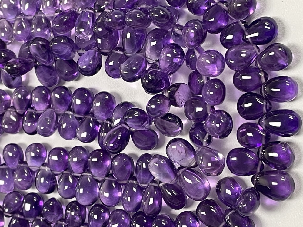 Purple Amethyst Pear Smooth