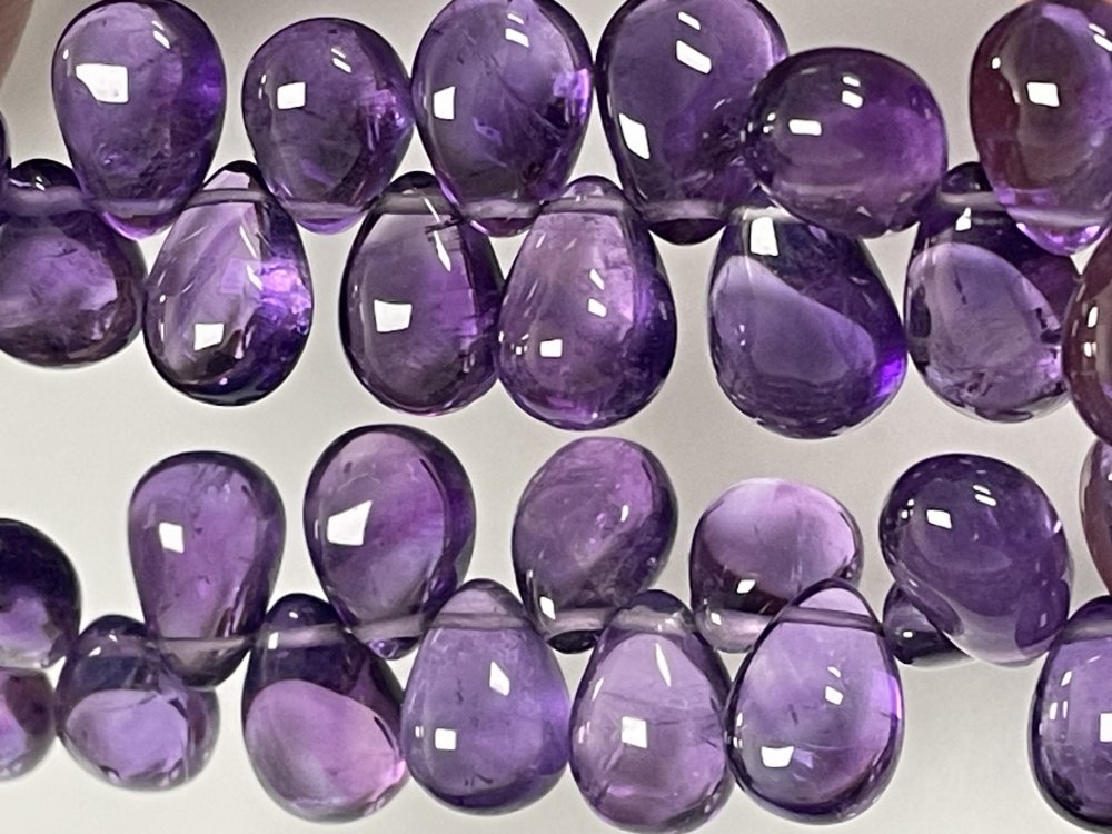 Purple Amethyst Pear Smooth