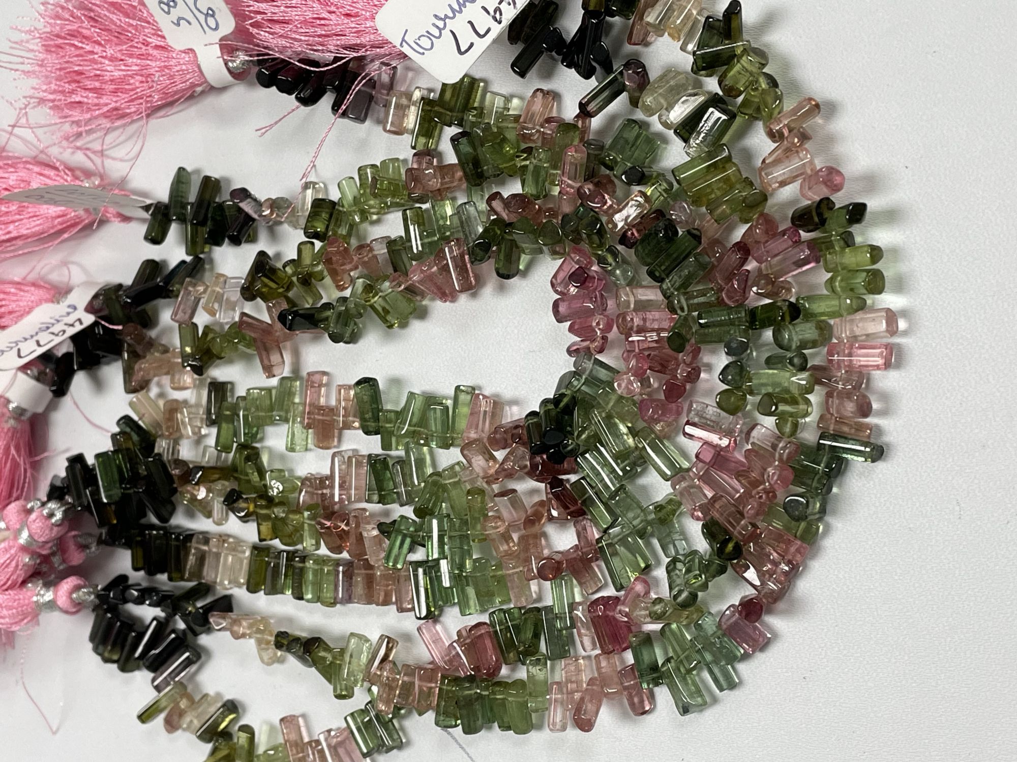 Multi Tourmaline Tube Smooth