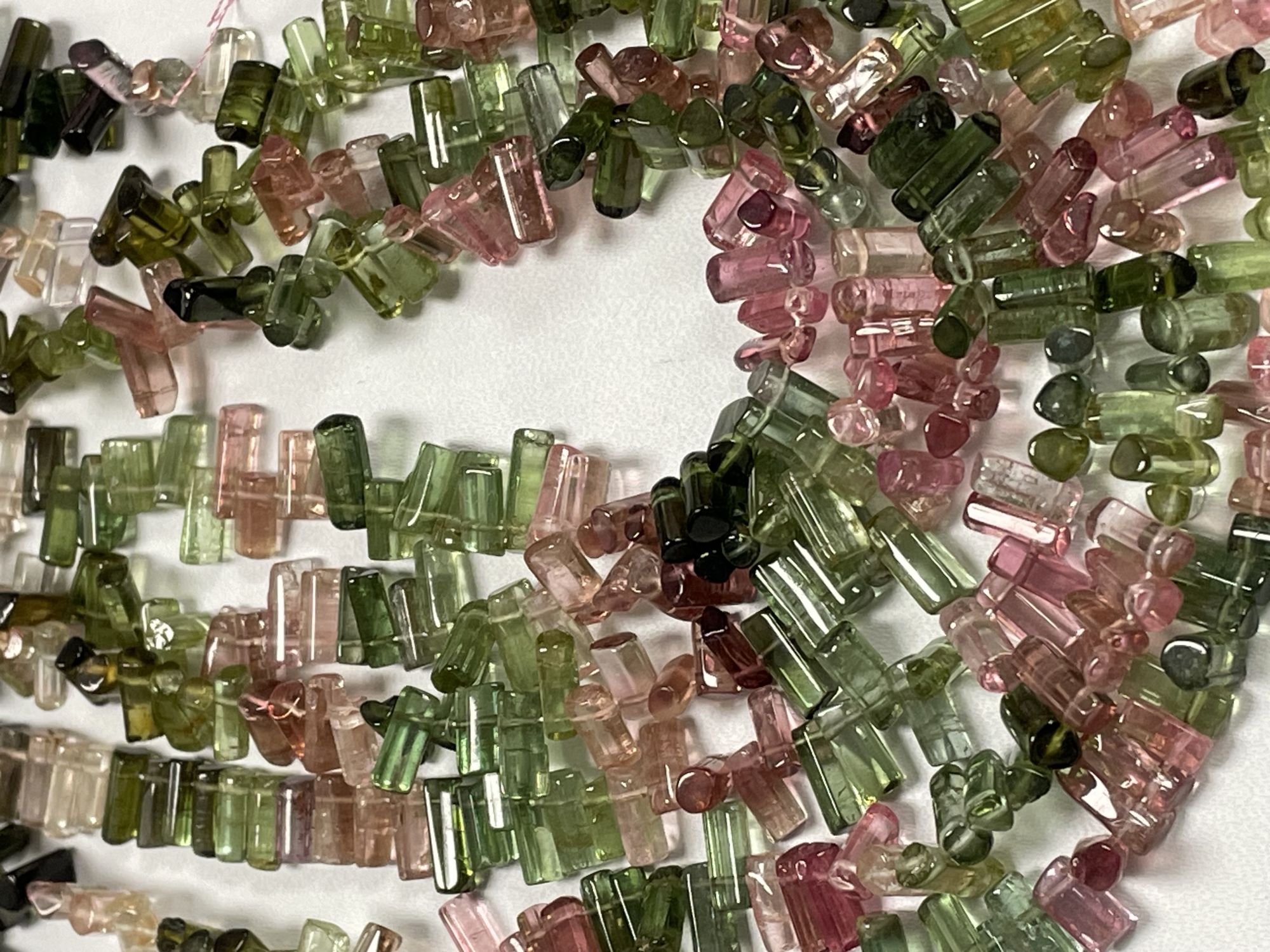 Multi Tourmaline Tube Smooth