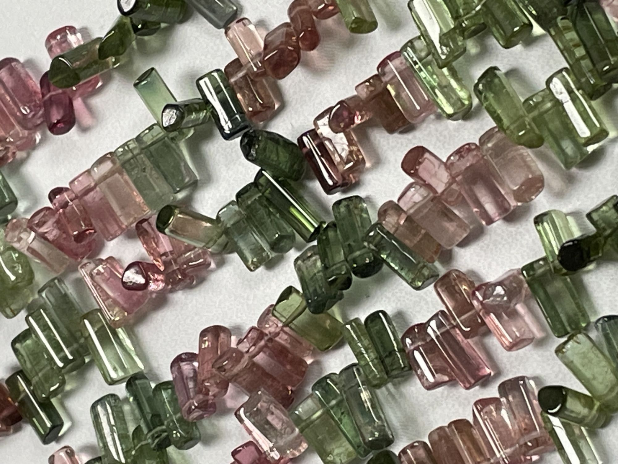 Multi Tourmaline Tube Smooth