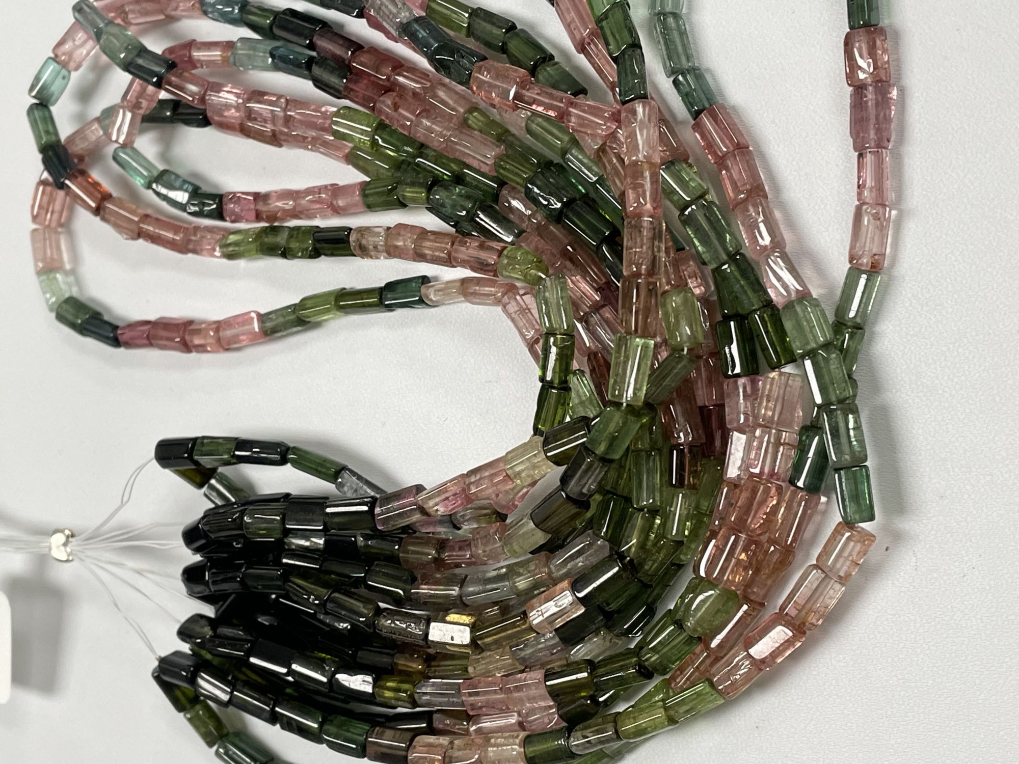 Multi Tourmaline Tube Smooth