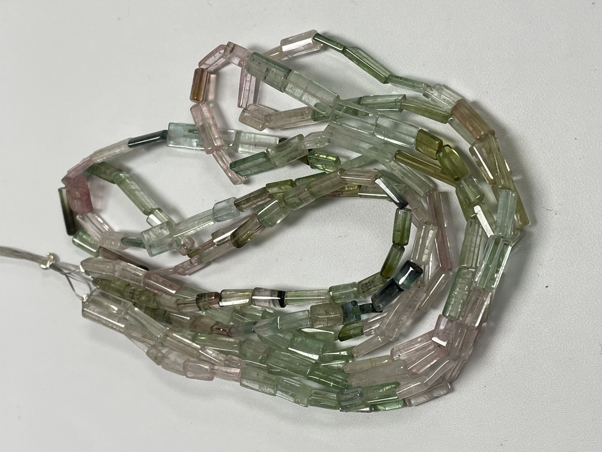 Multi Tourmaline Tube Smooth