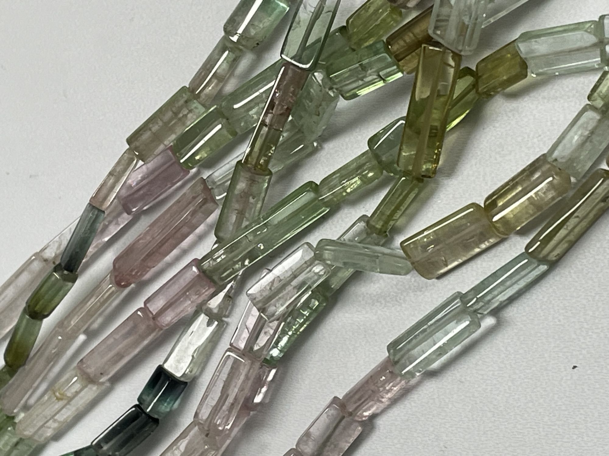 Multi Tourmaline Tube Smooth