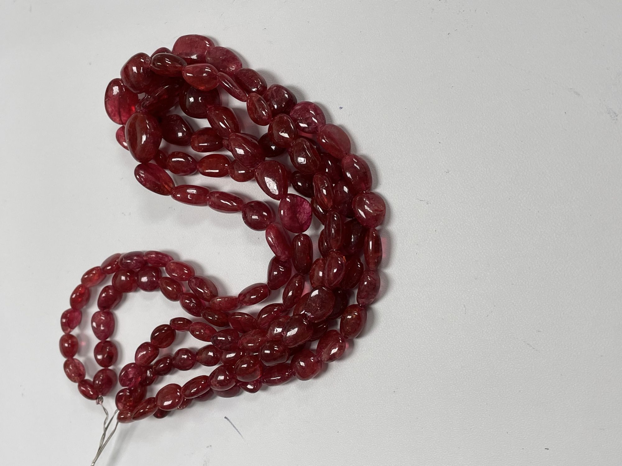 Pink Tourmaline Nugget Smooth