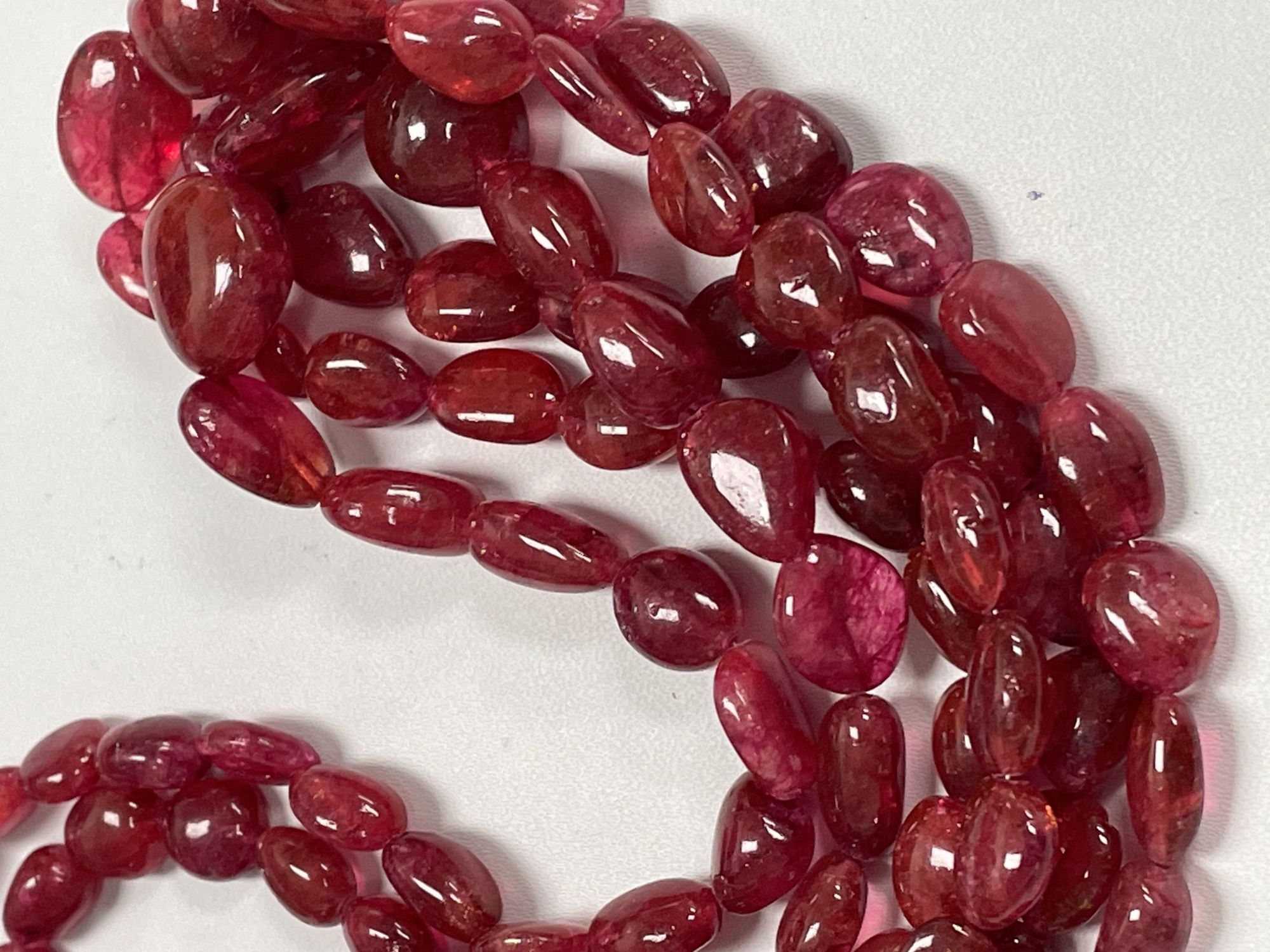 Pink Tourmaline Nugget Smooth