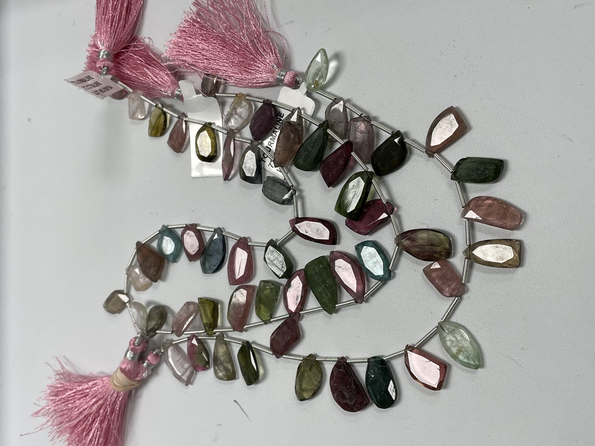 Multi Tourmaline Slice Smooth