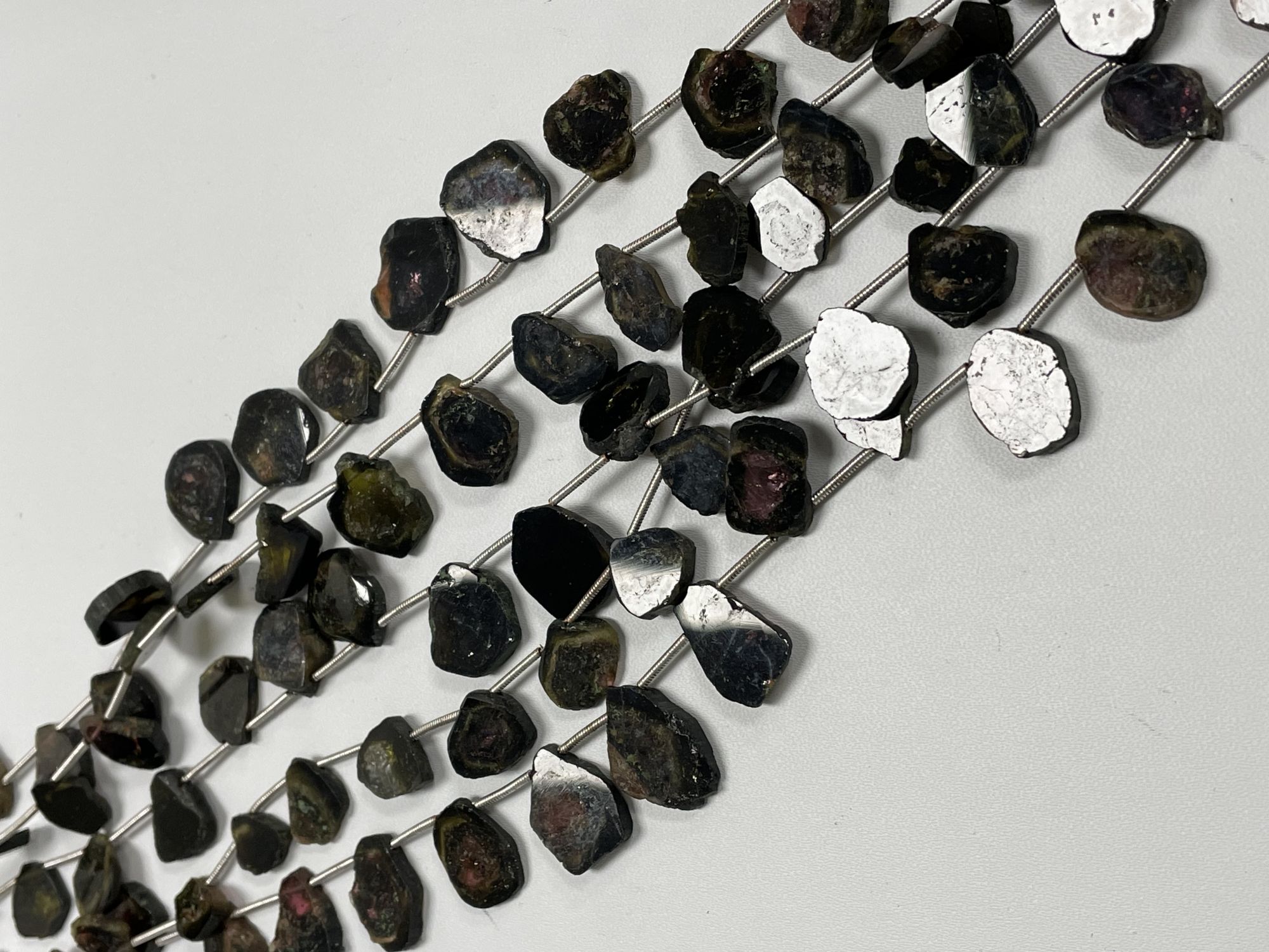 Multi Tourmaline Slice Smooth