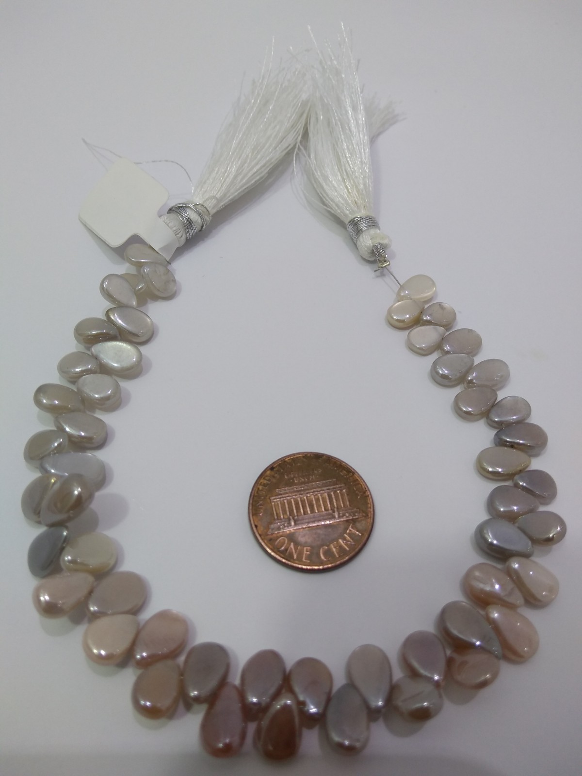 Moonstone Pear Faceted