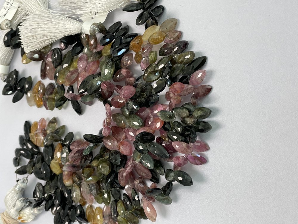 Multi Tourmaline Marquise Faceted