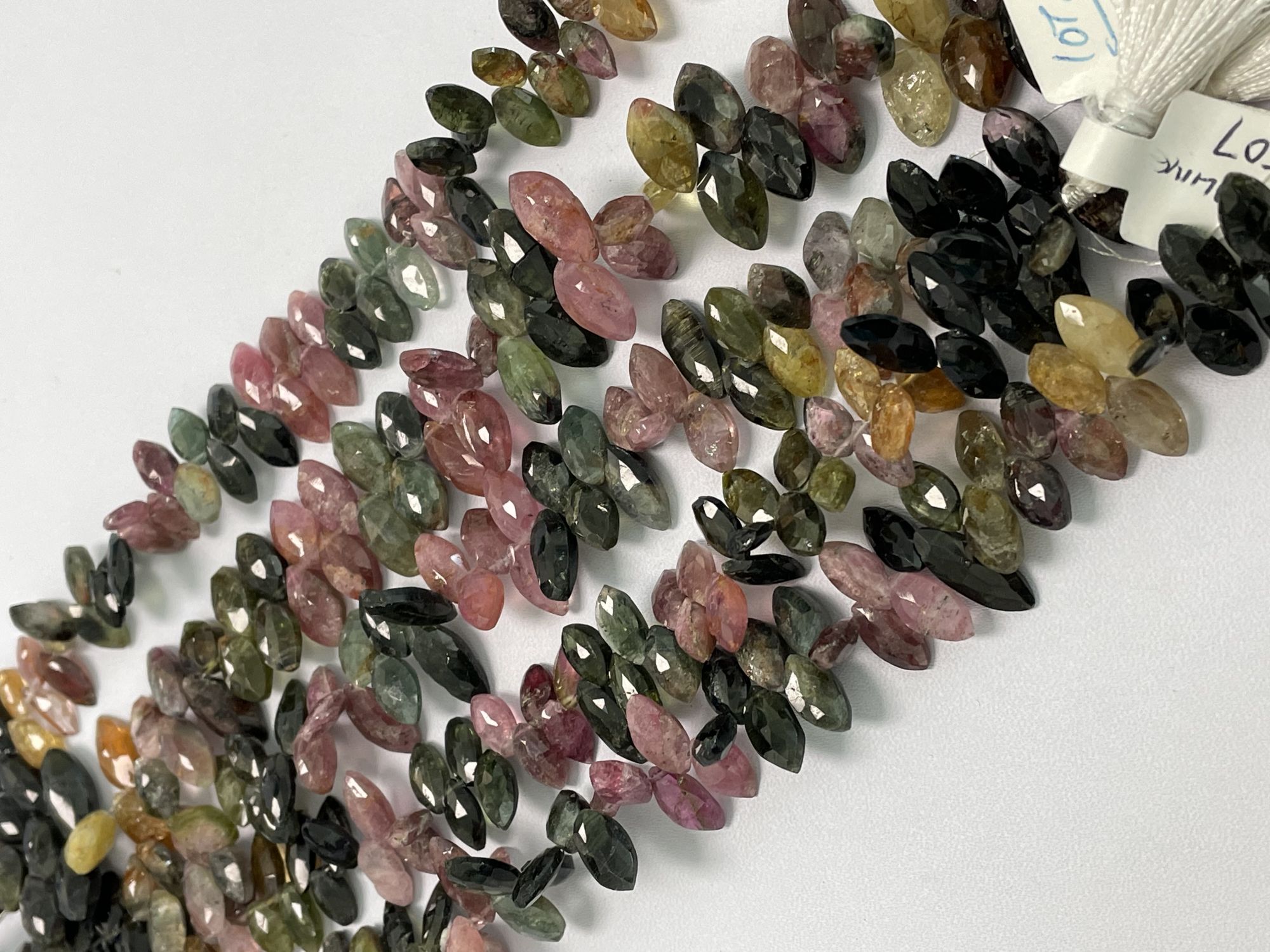 Multi Tourmaline Marquise Faceted