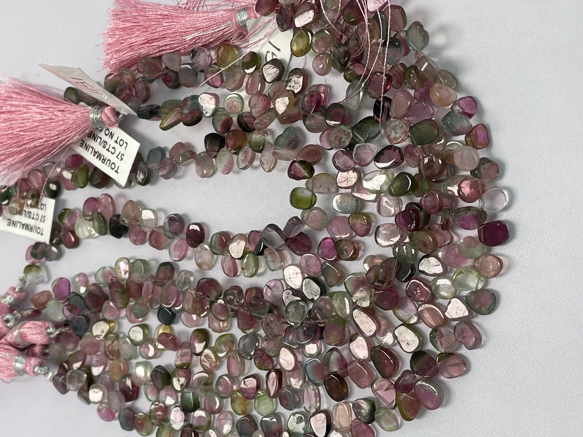 Multi Tourmaline Slice Smooth