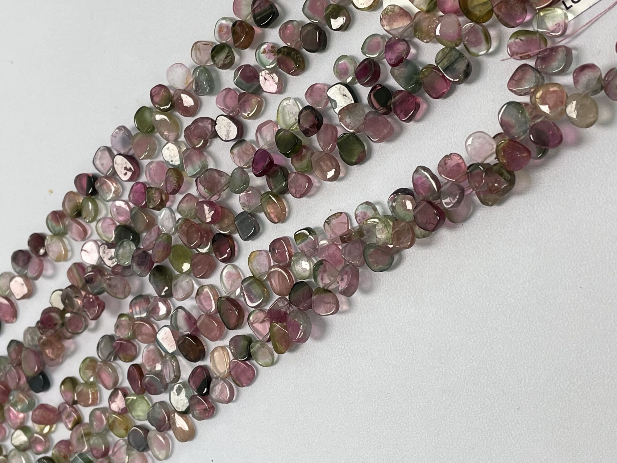 Multi Tourmaline Slice Smooth