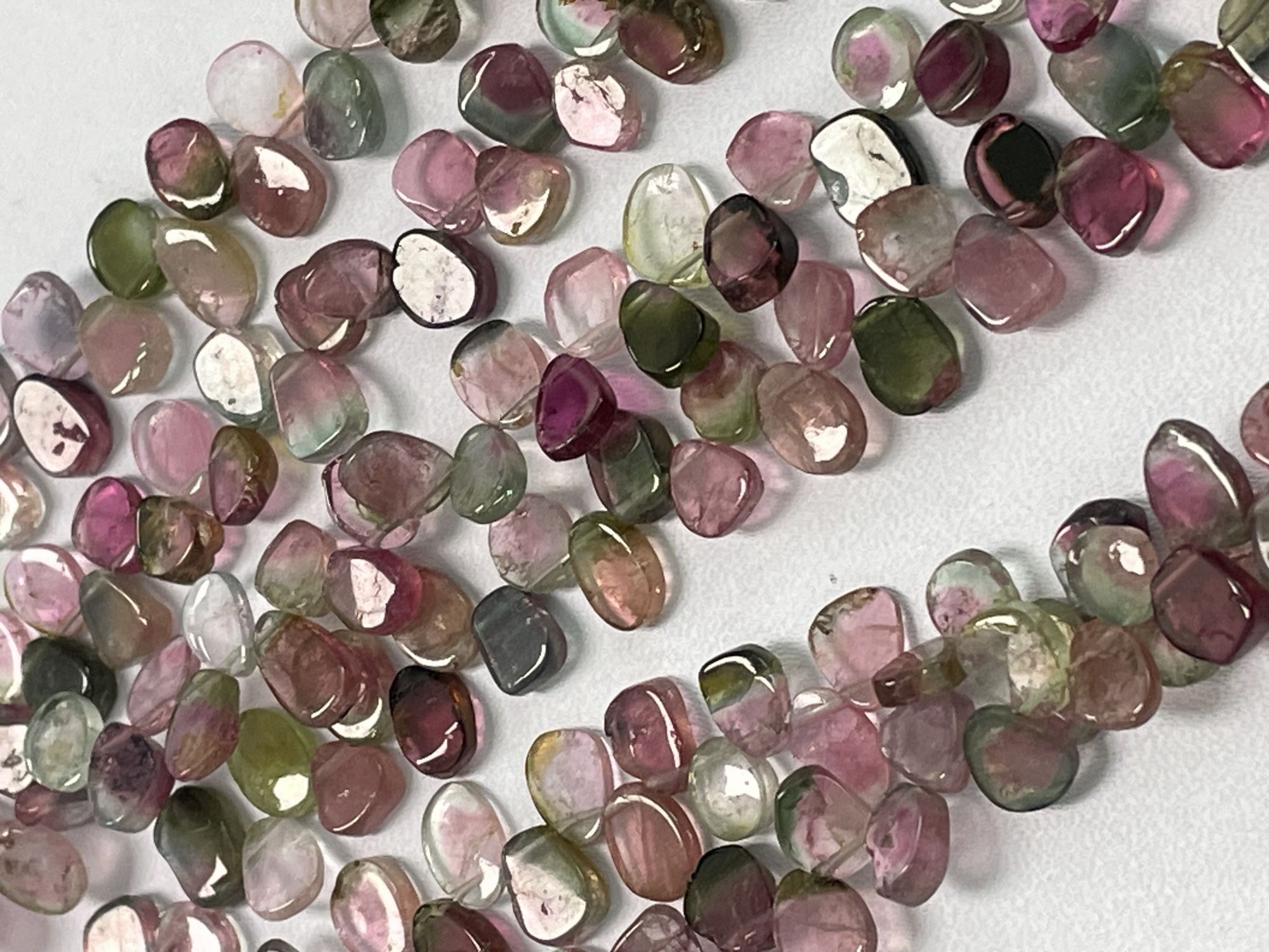 Multi Tourmaline Slice Smooth