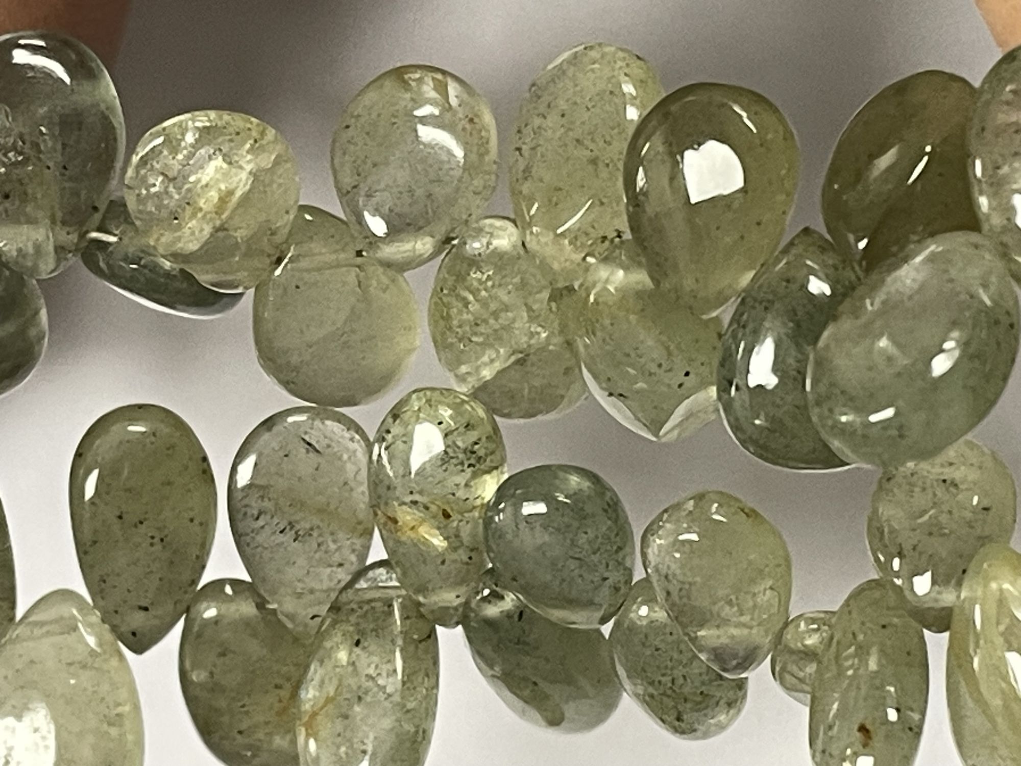 Moss Aquamarine Pear Smooth