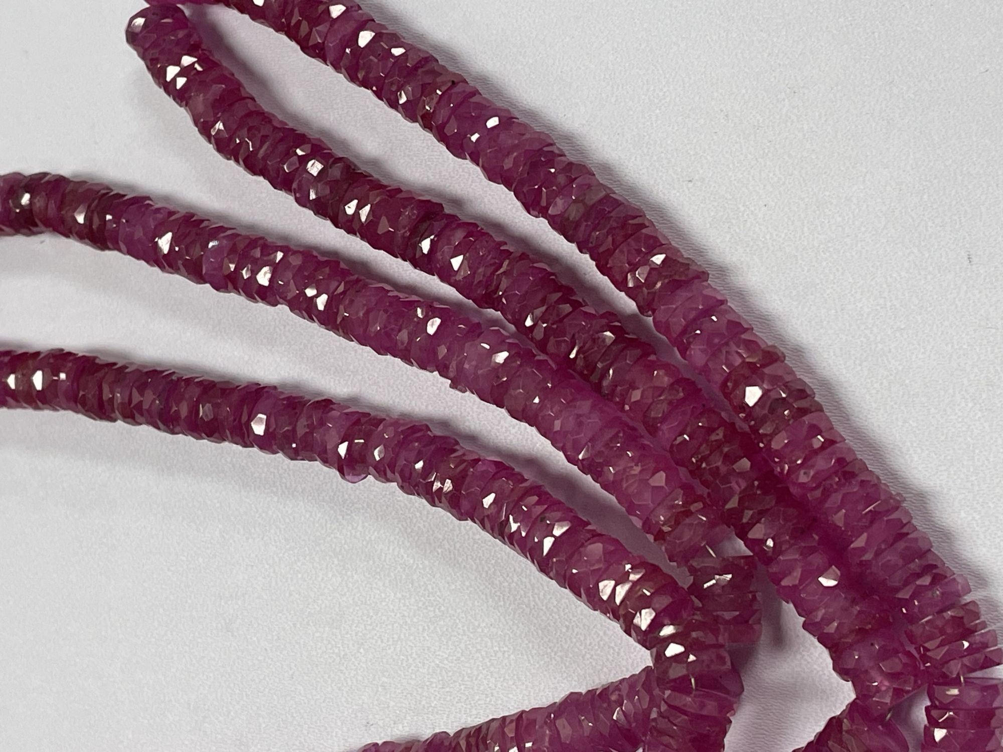 Pink Sapphire Tire Faceted