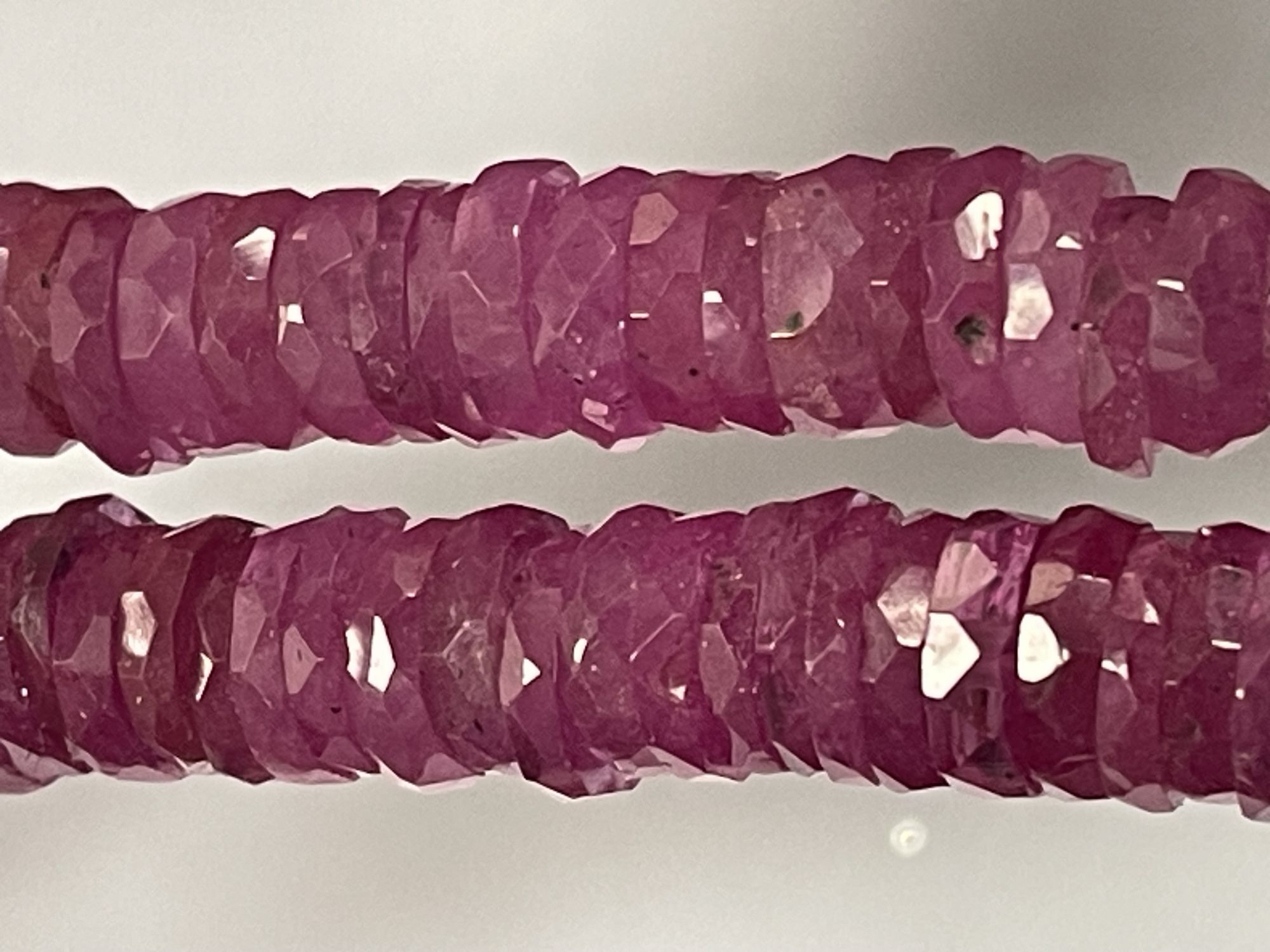 Pink Sapphire Tire Faceted