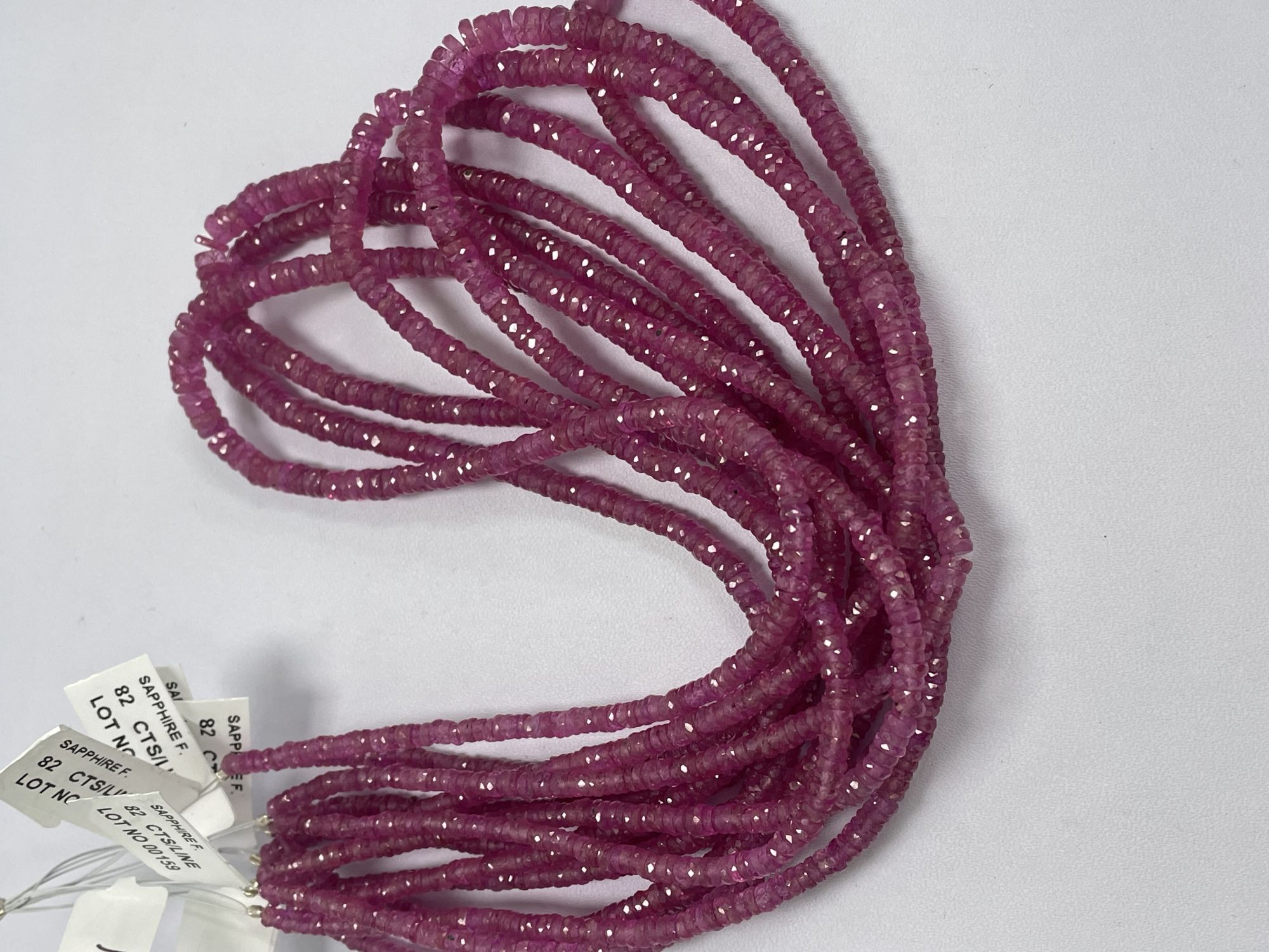 Pink Sapphire Rondelle Faceted