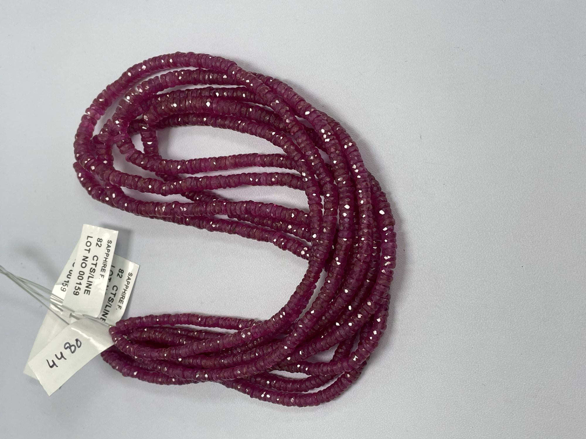 Pink Sapphire Tire Faceted