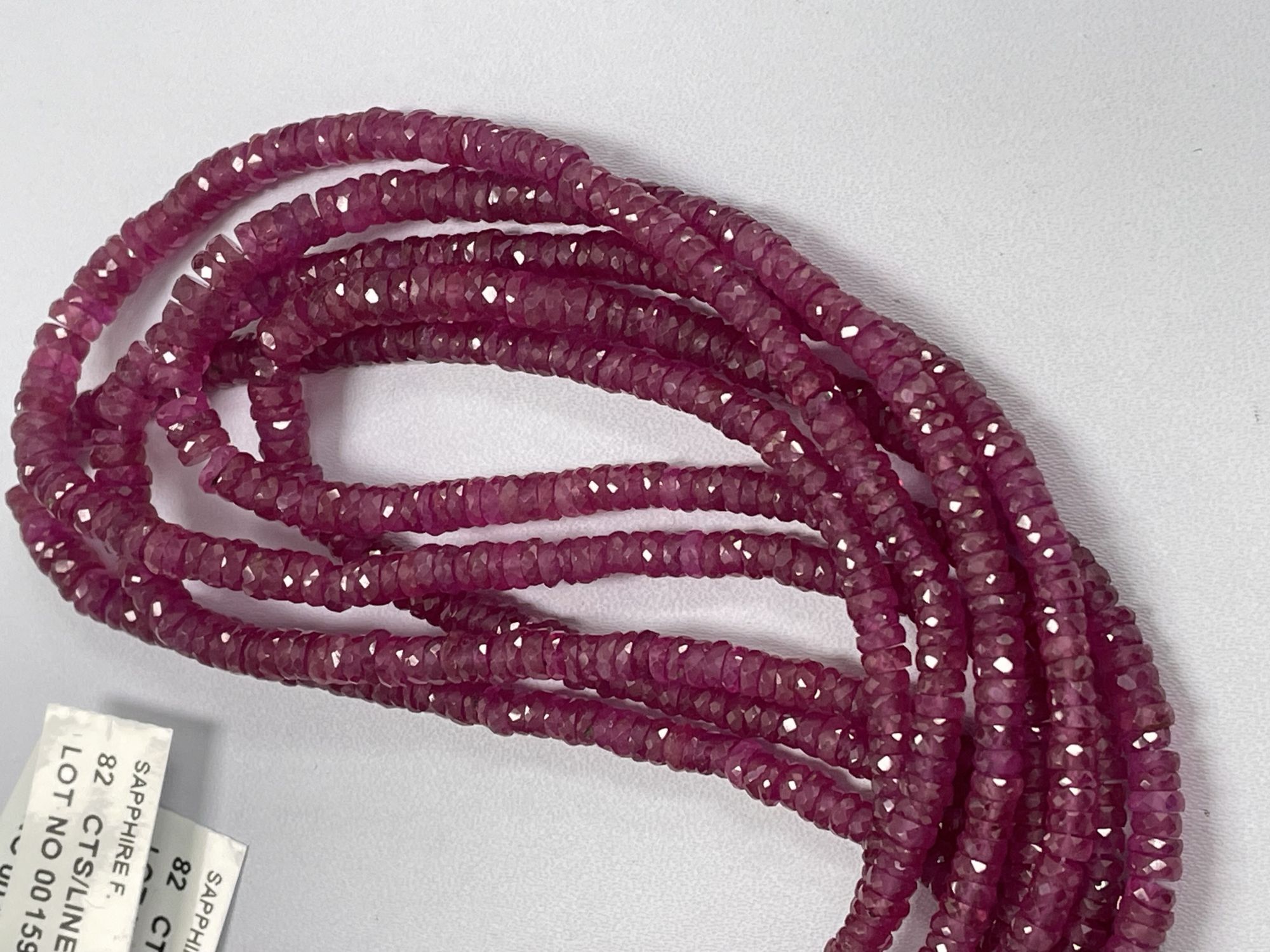 Pink Sapphire Tire Faceted