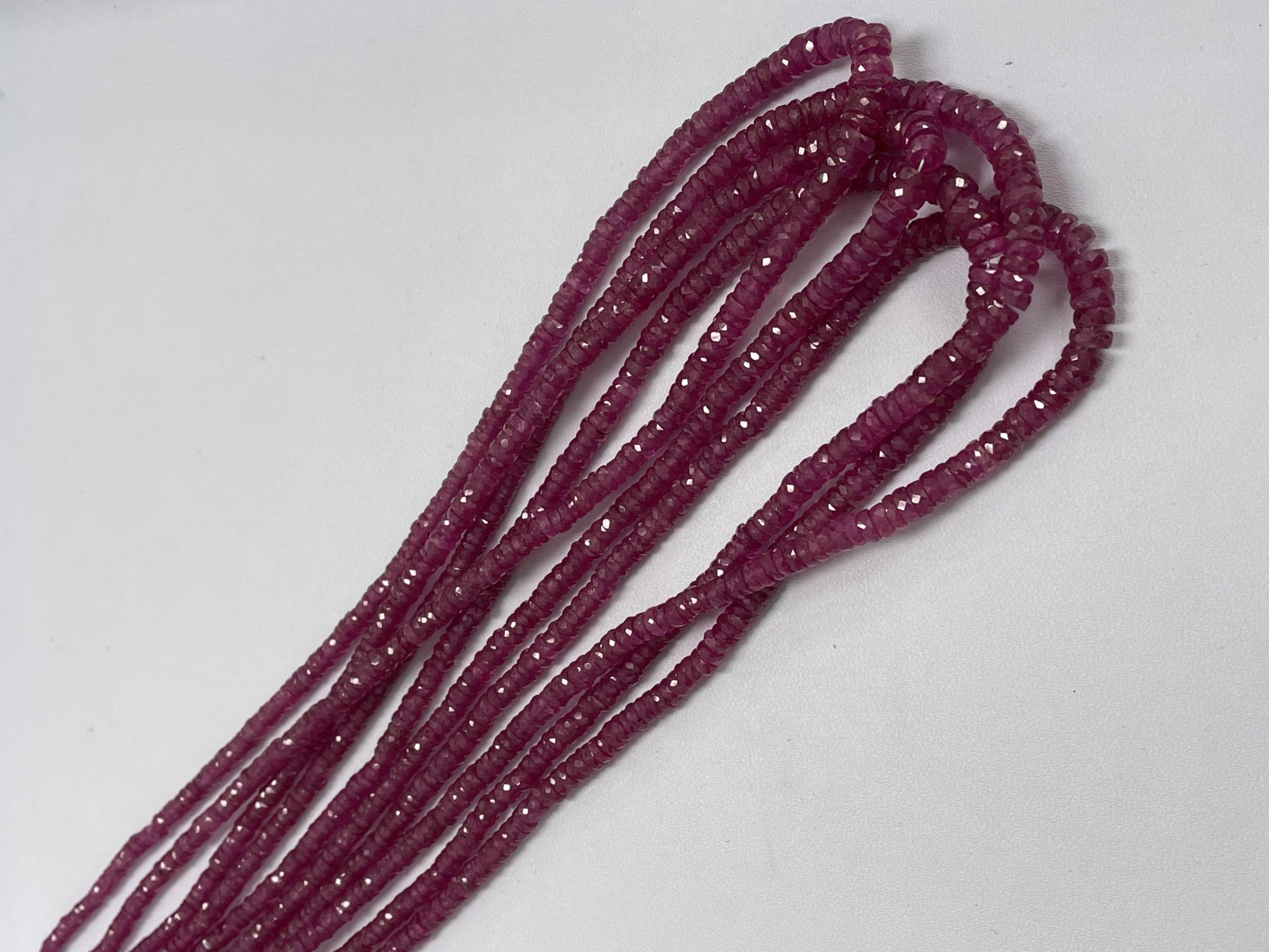 Pink Sapphire Tire Faceted