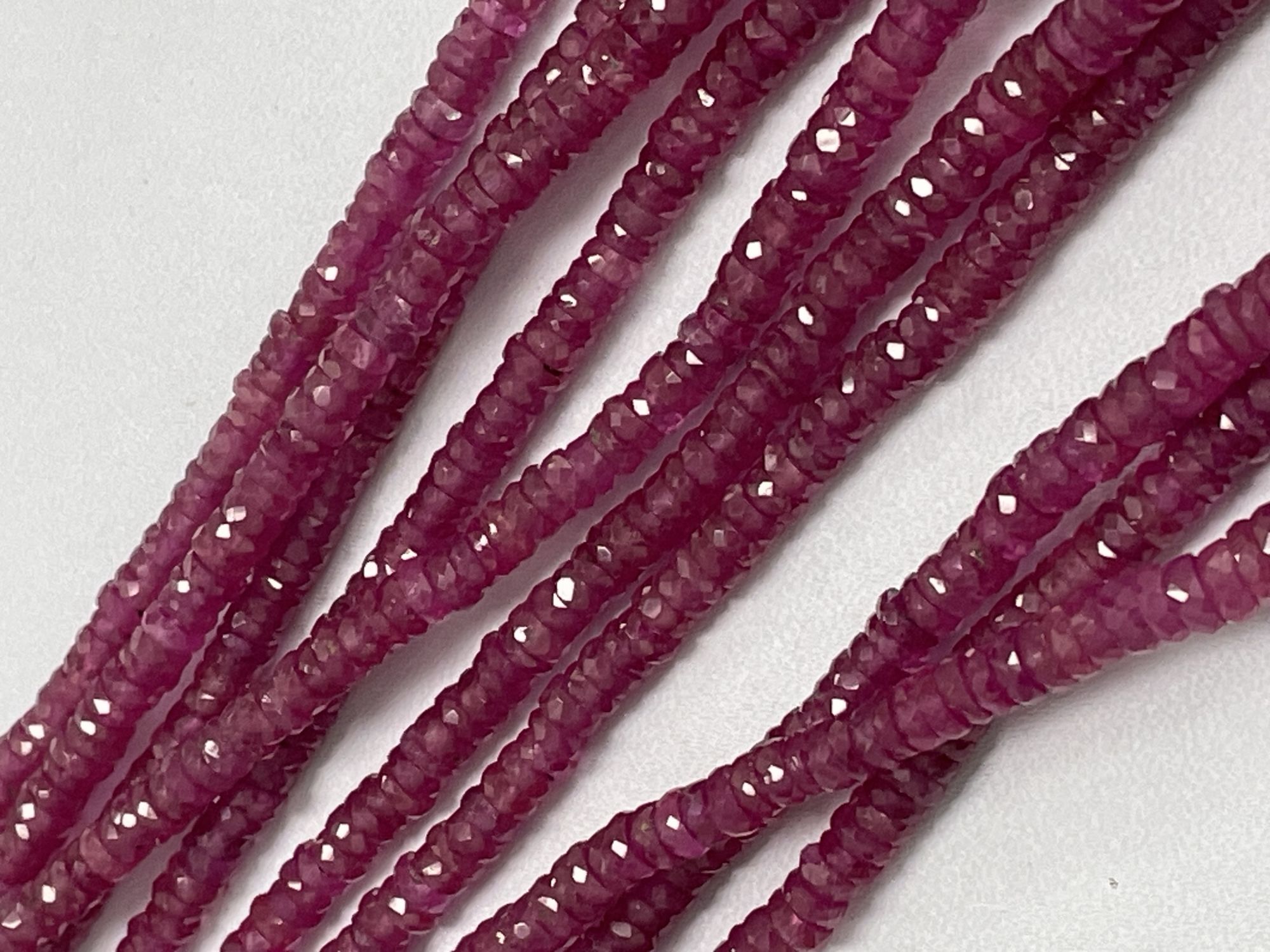 Pink Sapphire Tire Faceted