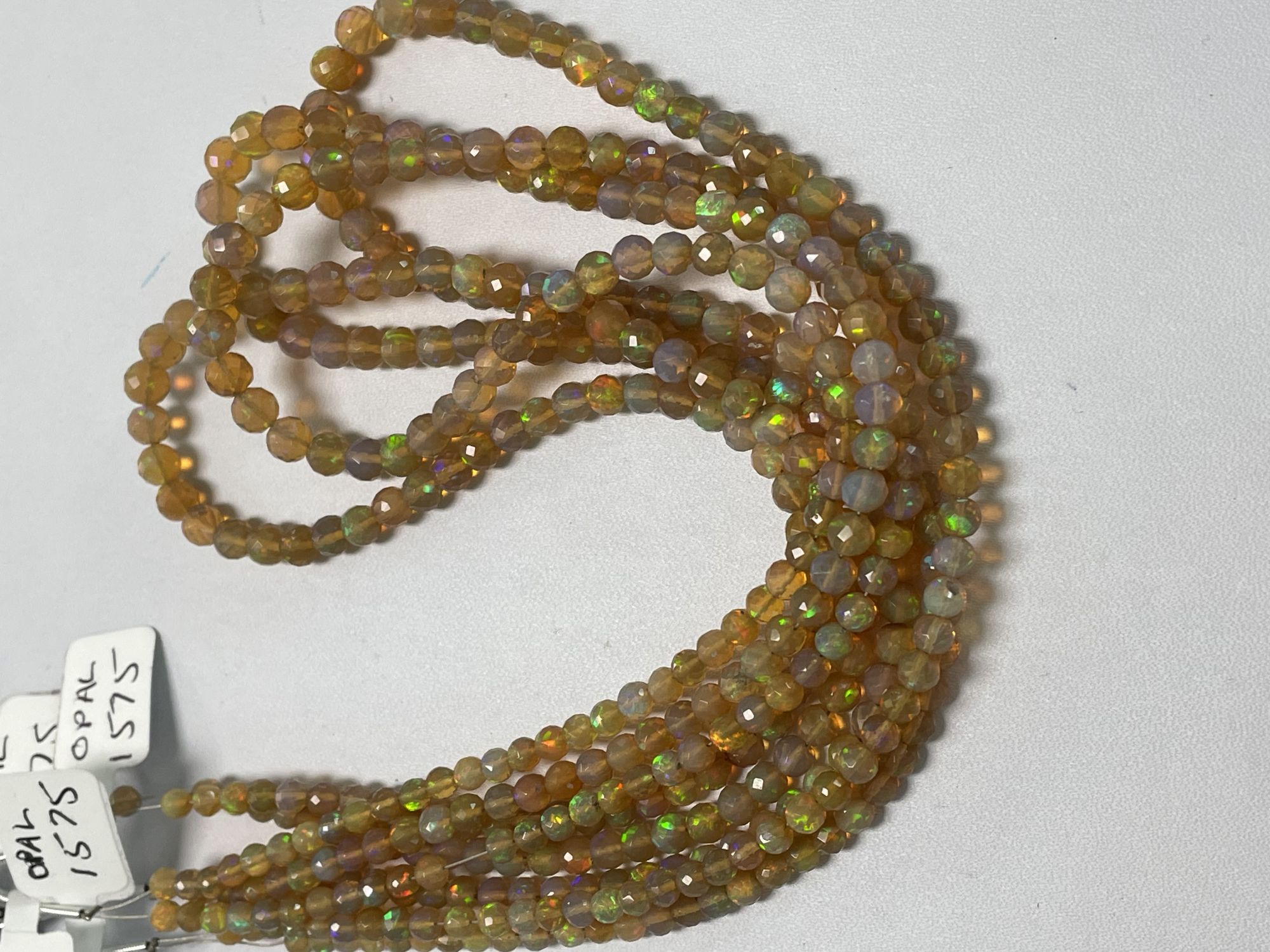 Brown Ethopian Opal Round Faceted