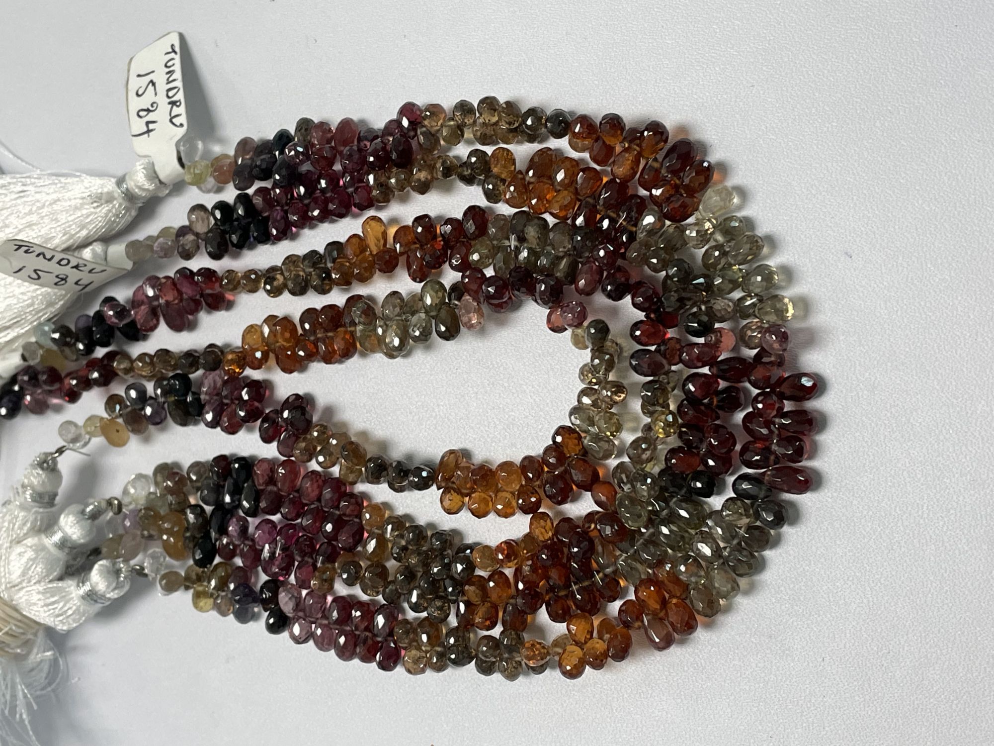 Multi Tundru Sapphire Drop Faceted