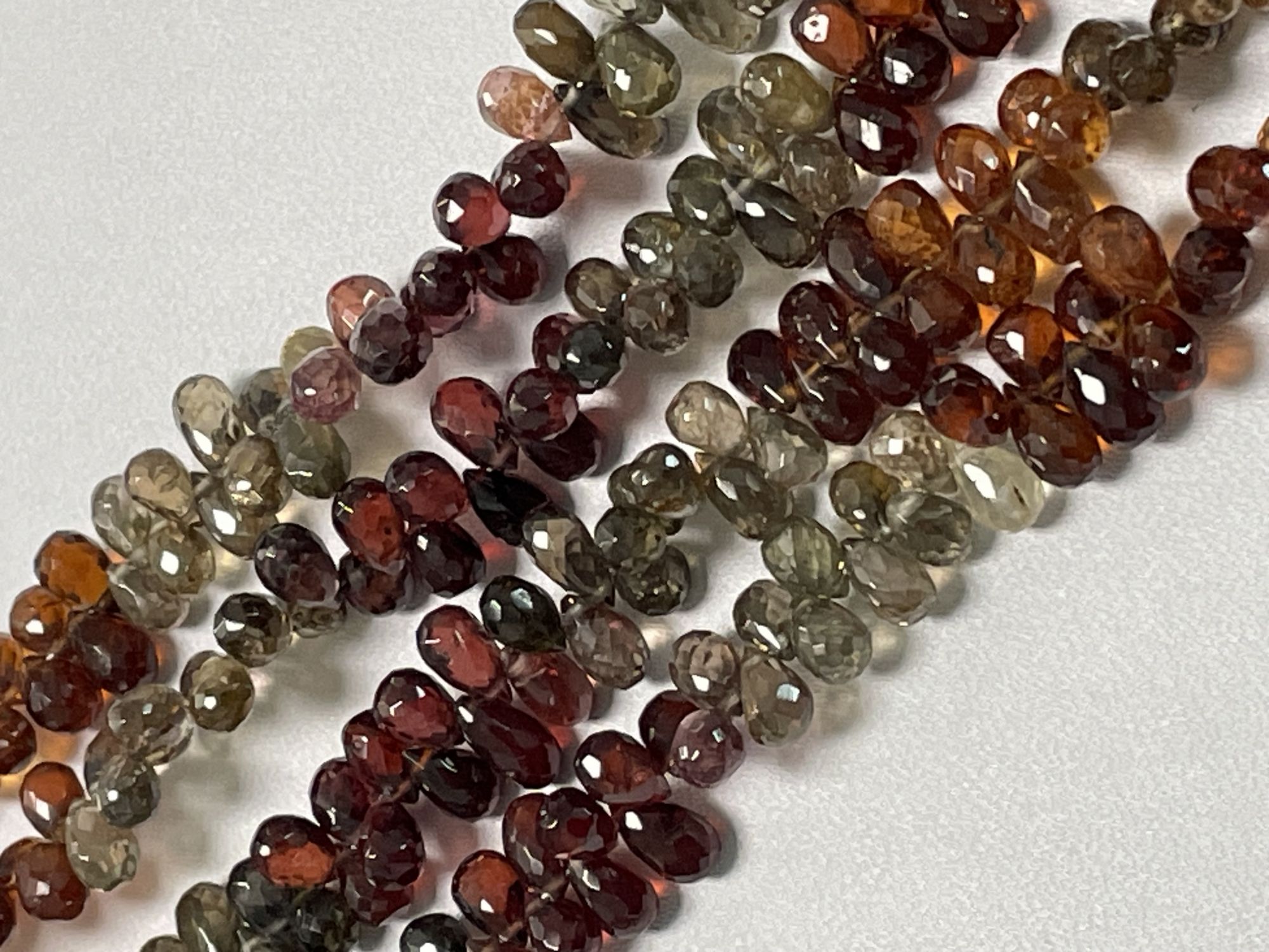 Multi Tundru Sapphire Drop Faceted
