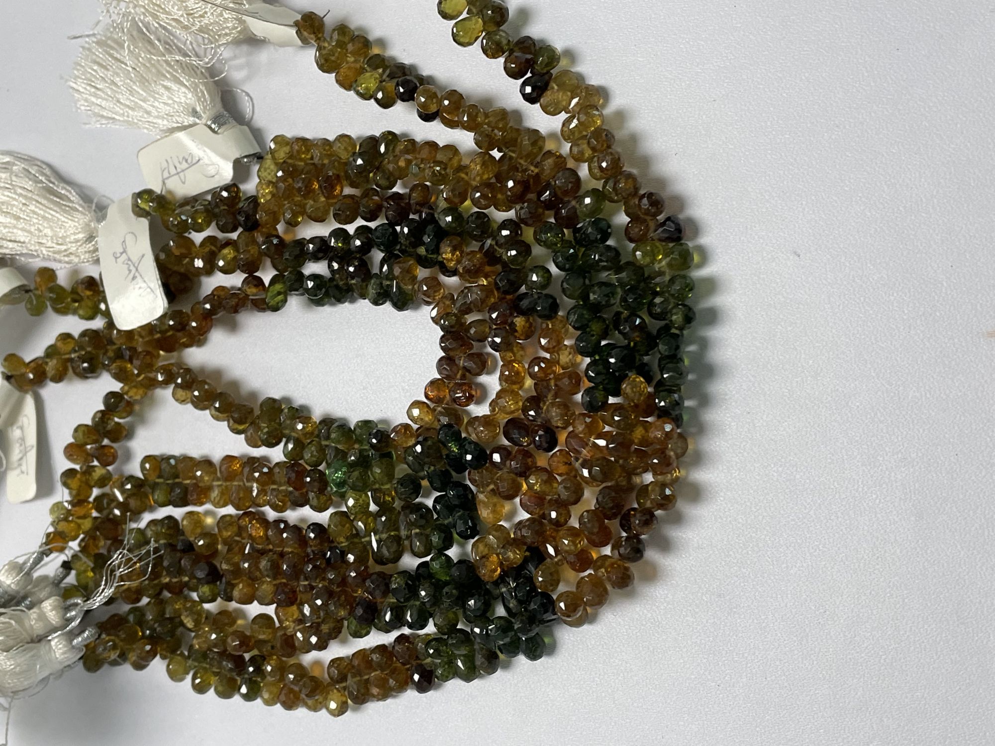 Multi Tundru Sapphire Drop Faceted