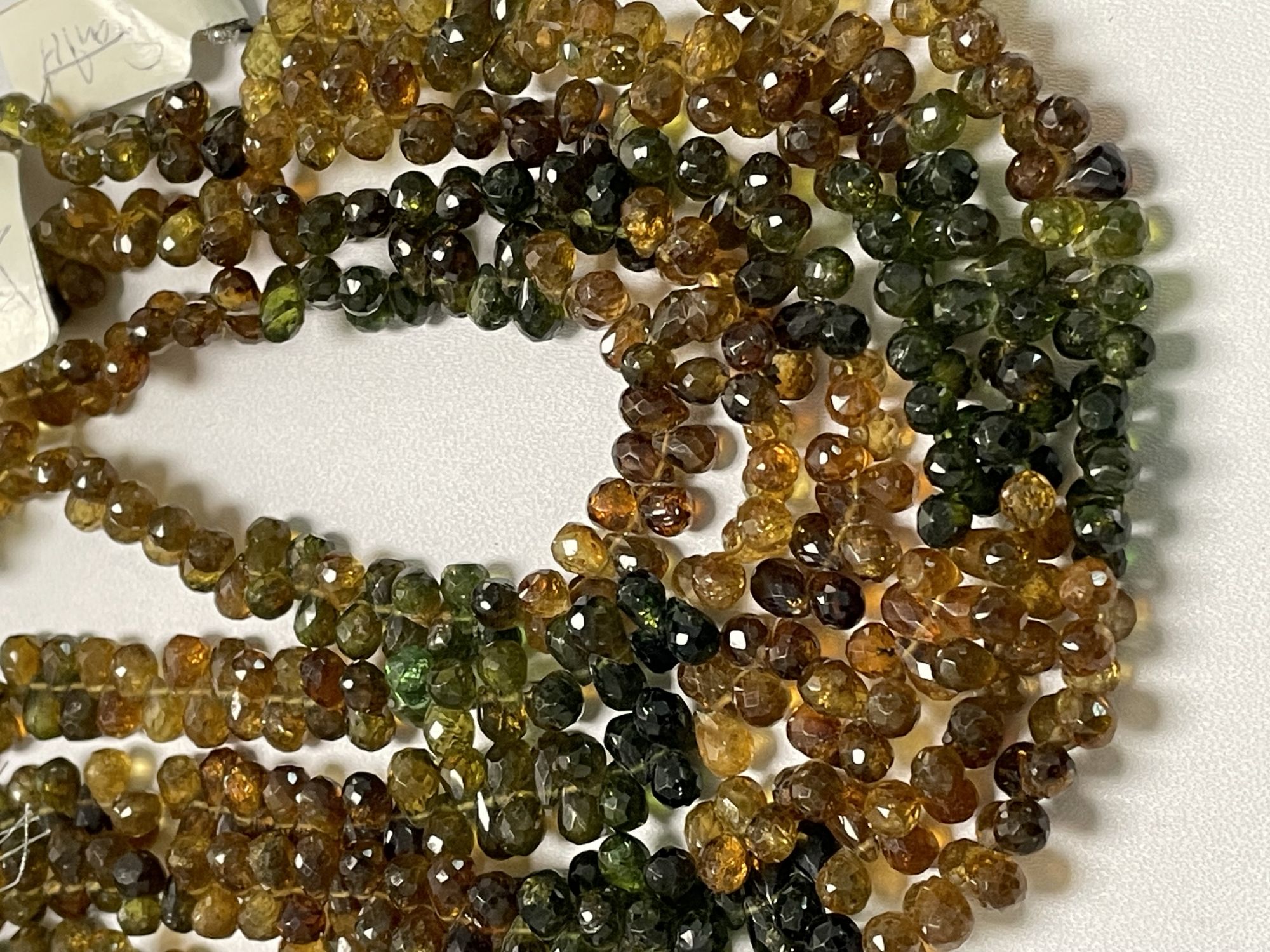 Multi Tundru Sapphire Drop Faceted