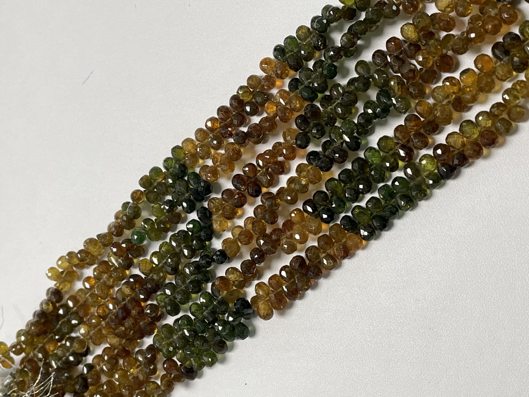 Multi Tundru Sapphire Drop Faceted