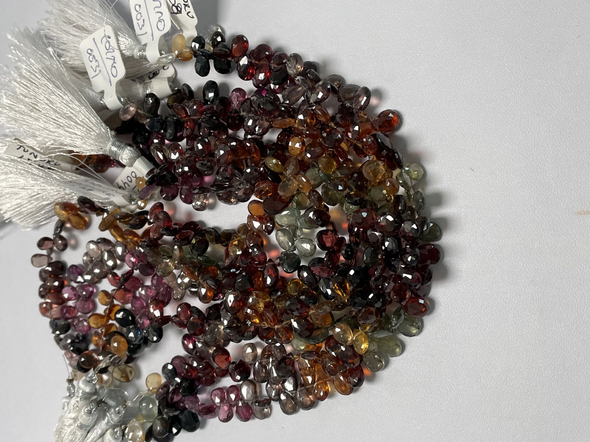 Multi Tundru Sapphire Pear Faceted