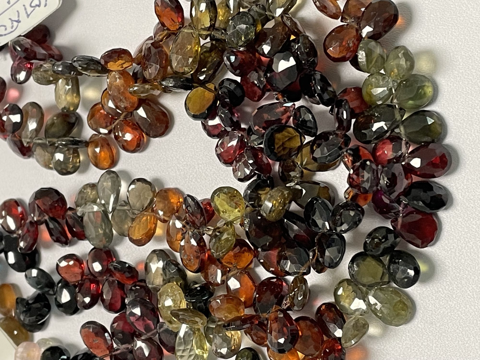 Multi Tundru Sapphire Pear Faceted